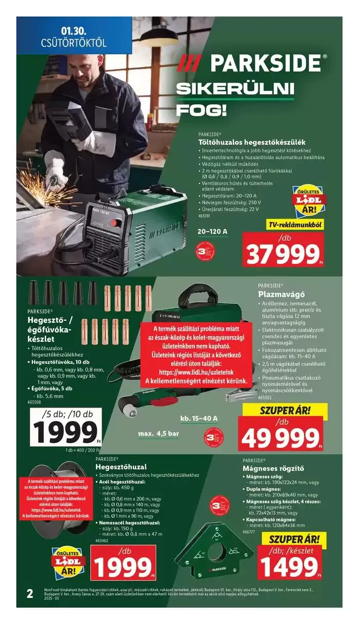 Katalógus Nonfood kínálatunk - 05. hét január 30.-tól február 5.-ig 2025. - Oldal 2