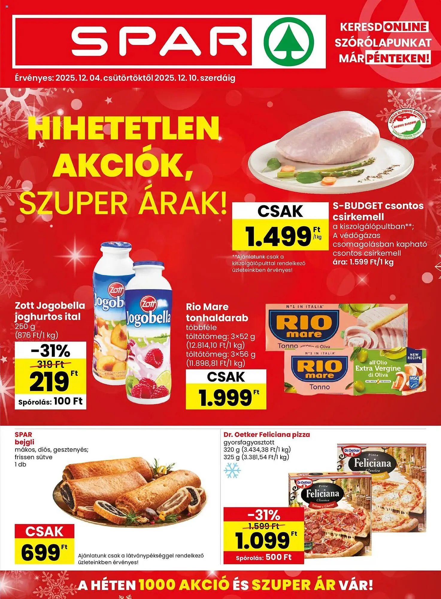 Spar akciós újság - 1