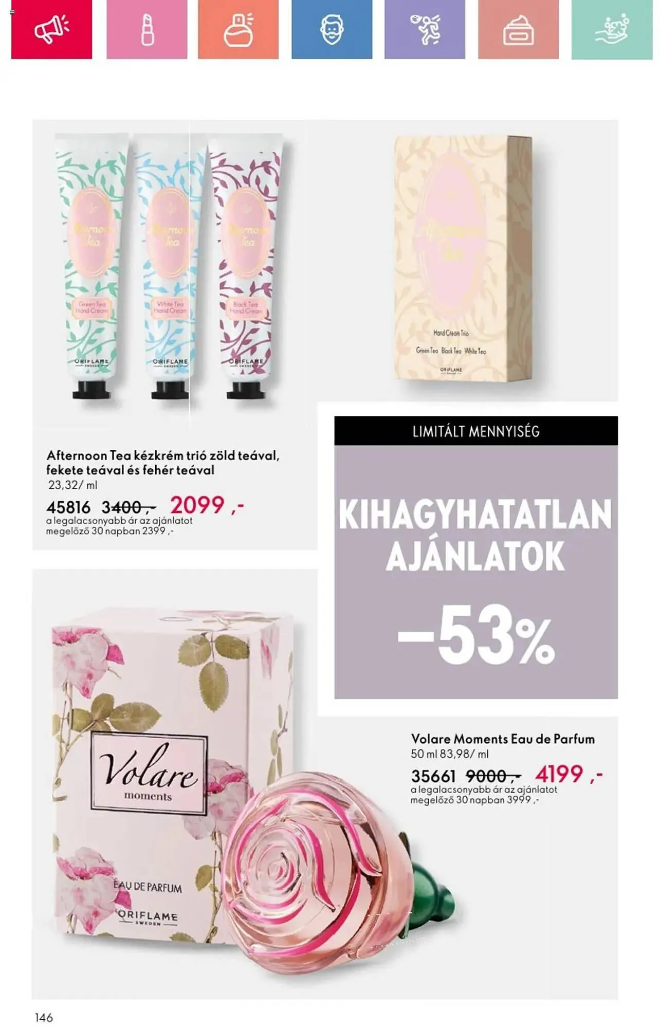 Katalógus Oriflame akciós újság július 6.-tól július 26.-ig 2025. - Oldal 146