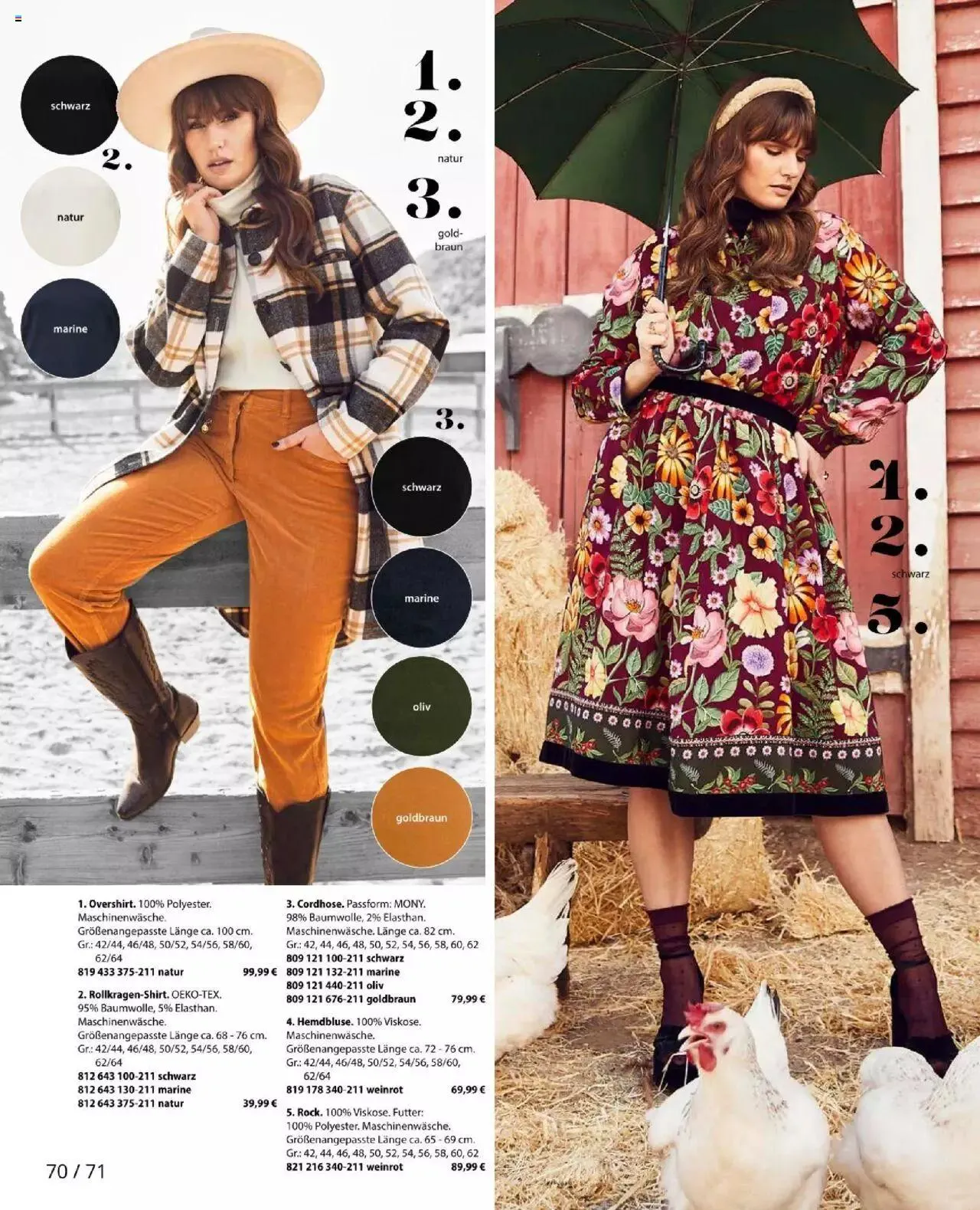 Katalógus Ulla Popken Akciós újság szeptember 1.-tól szeptember 30.-ig 2023. - Oldal 70