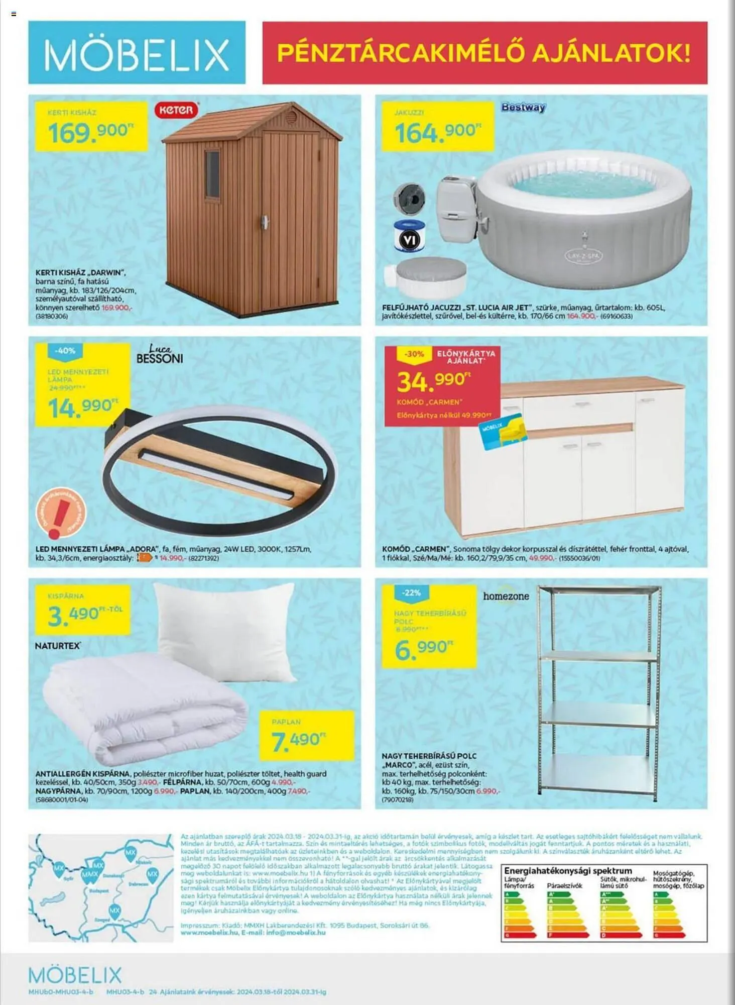 Katalógus Möbelix akciós újság március 18.-tól március 31.-ig 2024. - Oldal 24