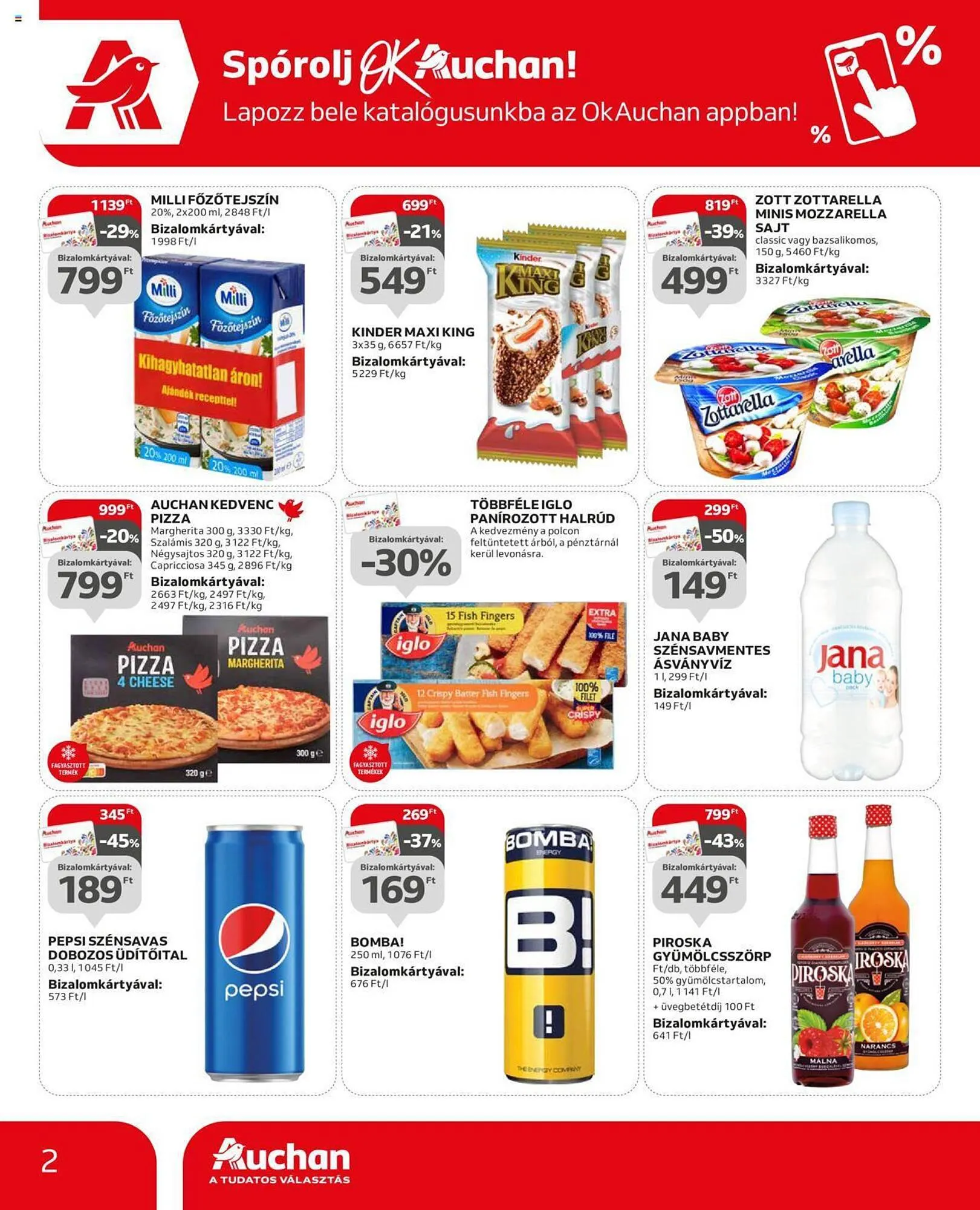 Katalógus Auchan akciós újság szeptember 14.-tól szeptember 27.-ig 2023. - Oldal 2