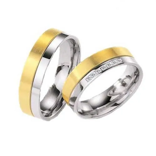 Többszínű arany karikagyűrű