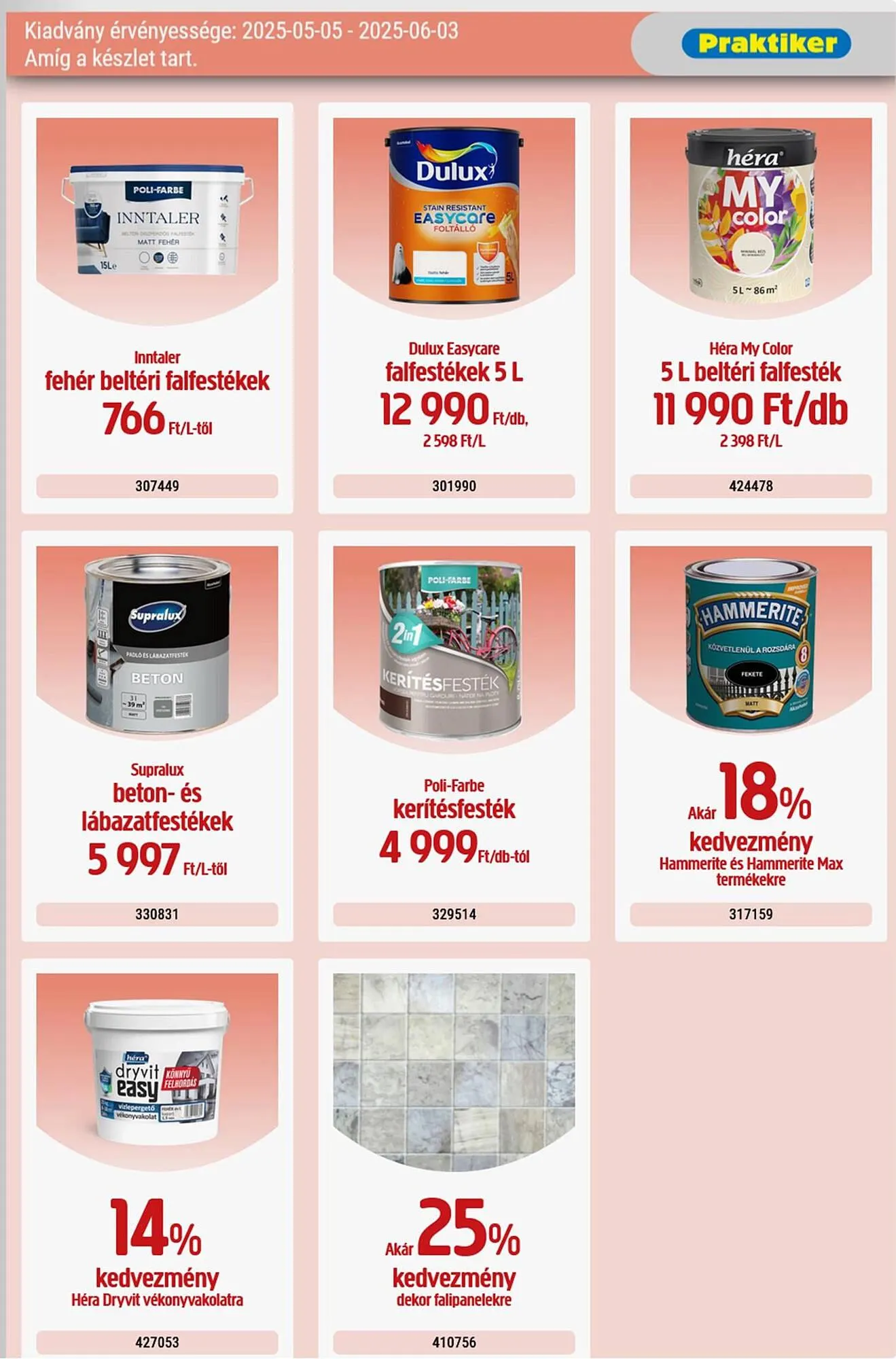 Katalógus Praktiker akciós újság május 5.-tól június 3.-ig 2025. - Oldal 13
