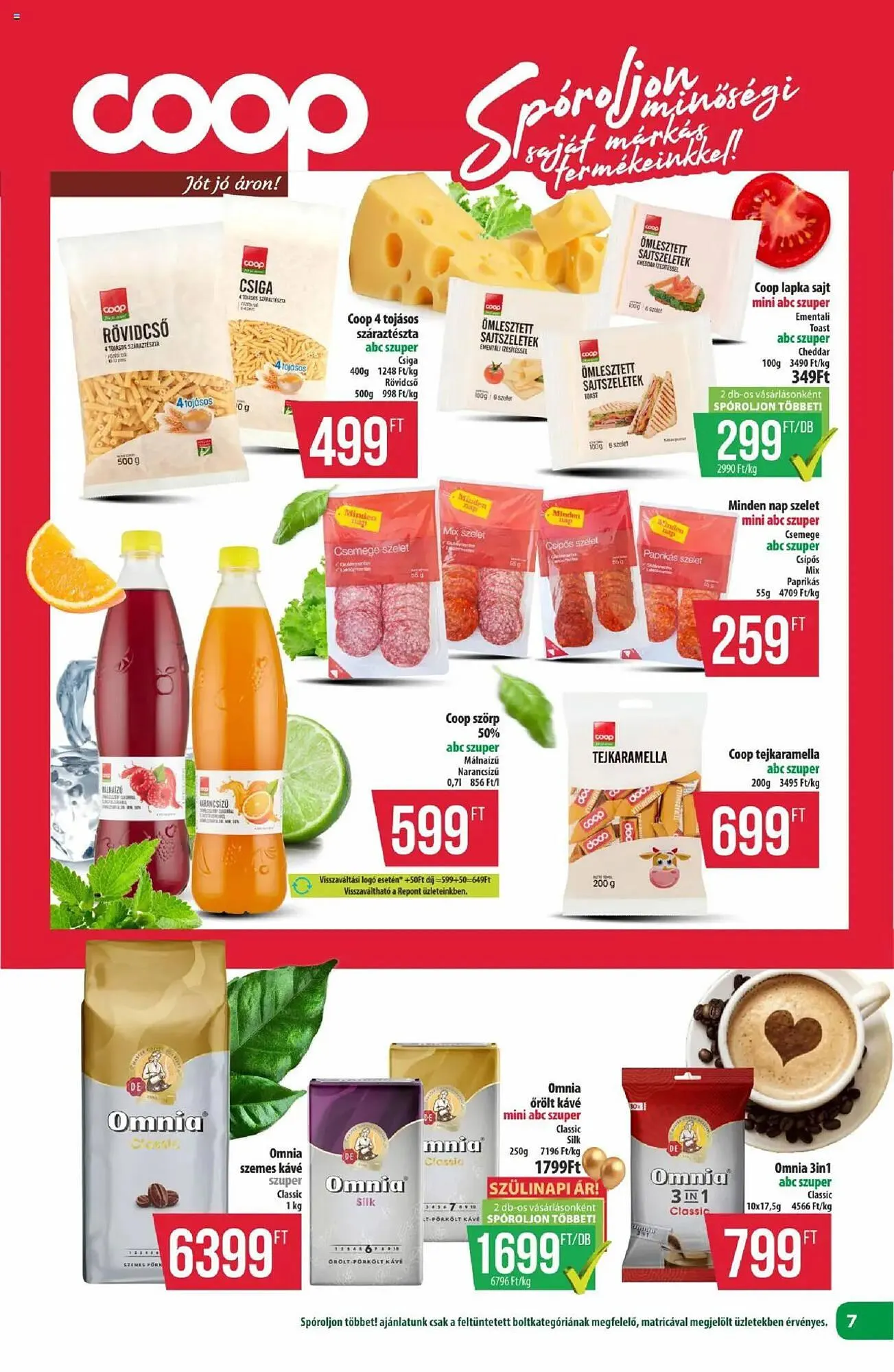 Katalógus Coop akciós újság április 17.-tól április 23.-ig 2025. - Oldal 7