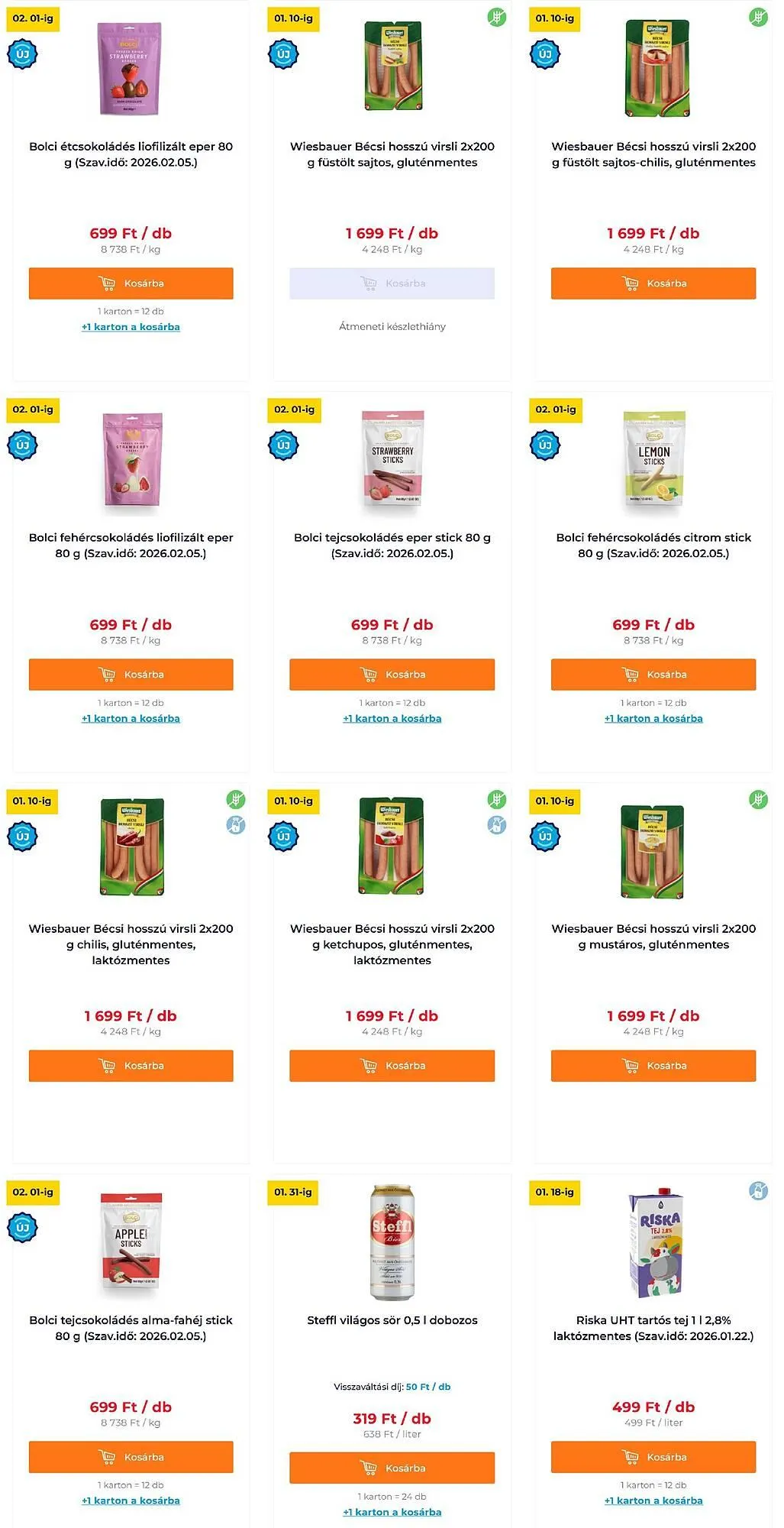 Katalógus GRoby akciós újság január 8.-tól január 10.-ig 2026. - Oldal 1