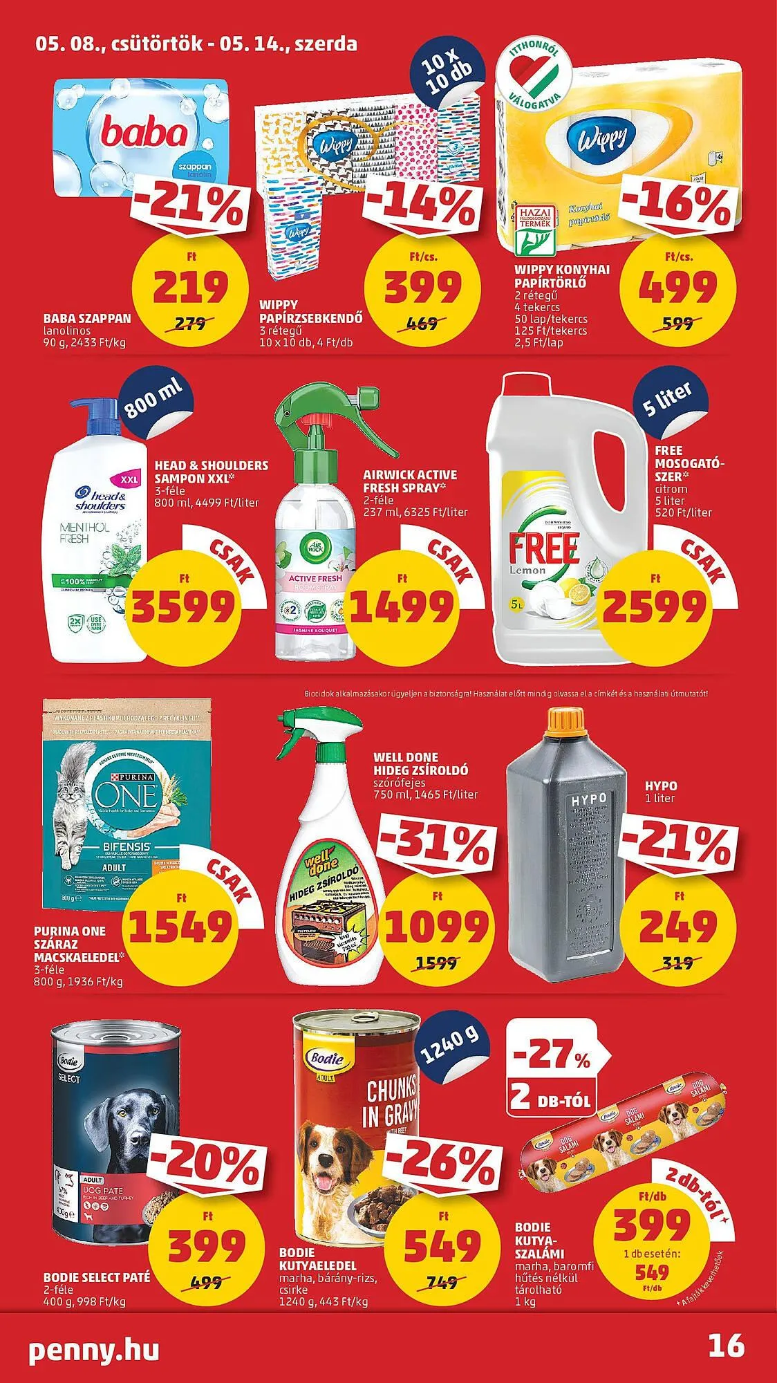 Katalógus PENNY akciós újság május 8.-tól május 14.-ig 2025. - Oldal 16