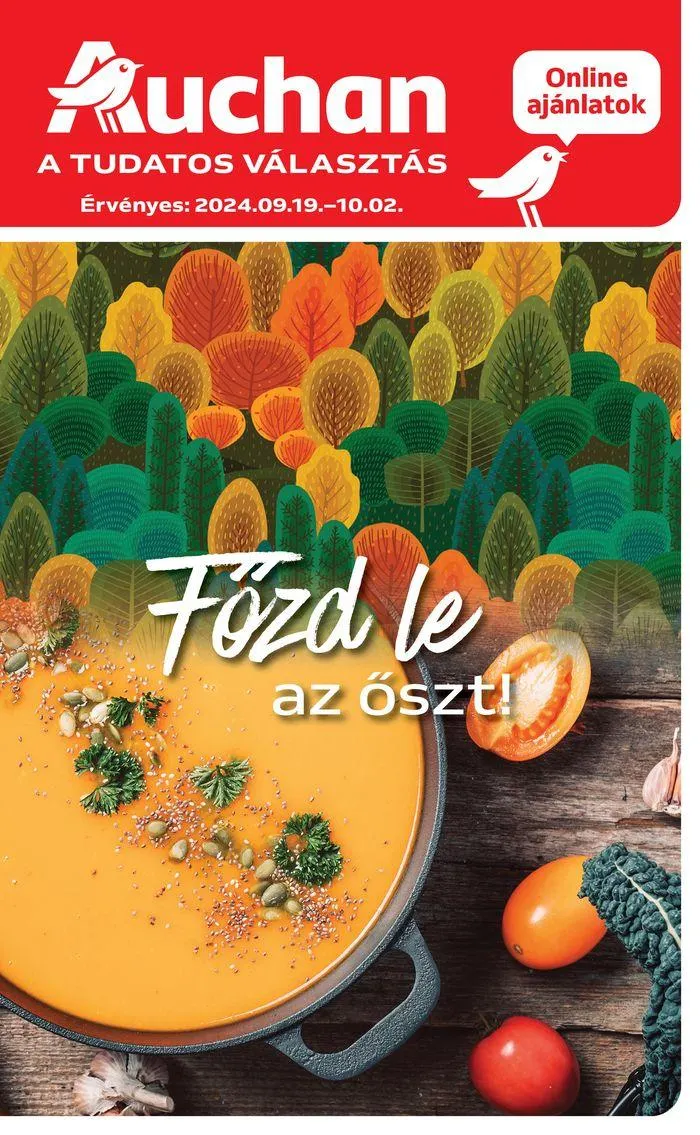Katalógus Nagyszerű ajánlat minden ügyfélnek szeptember 16.-tól október 2.-ig 2024. - Oldal 1