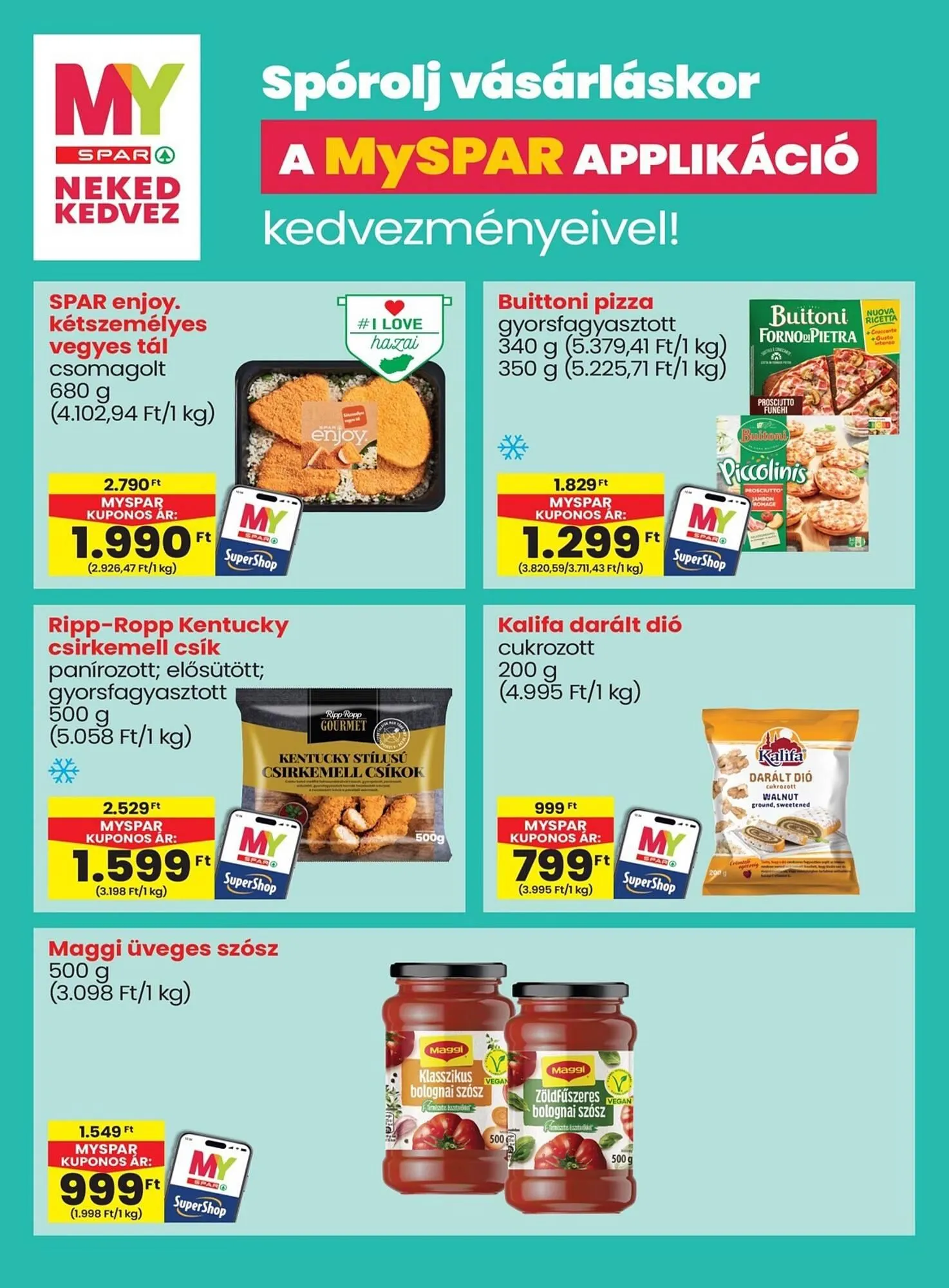 Katalógus Spar akciós újság március 26.-tól április 8.-ig 2026. - Oldal 14
