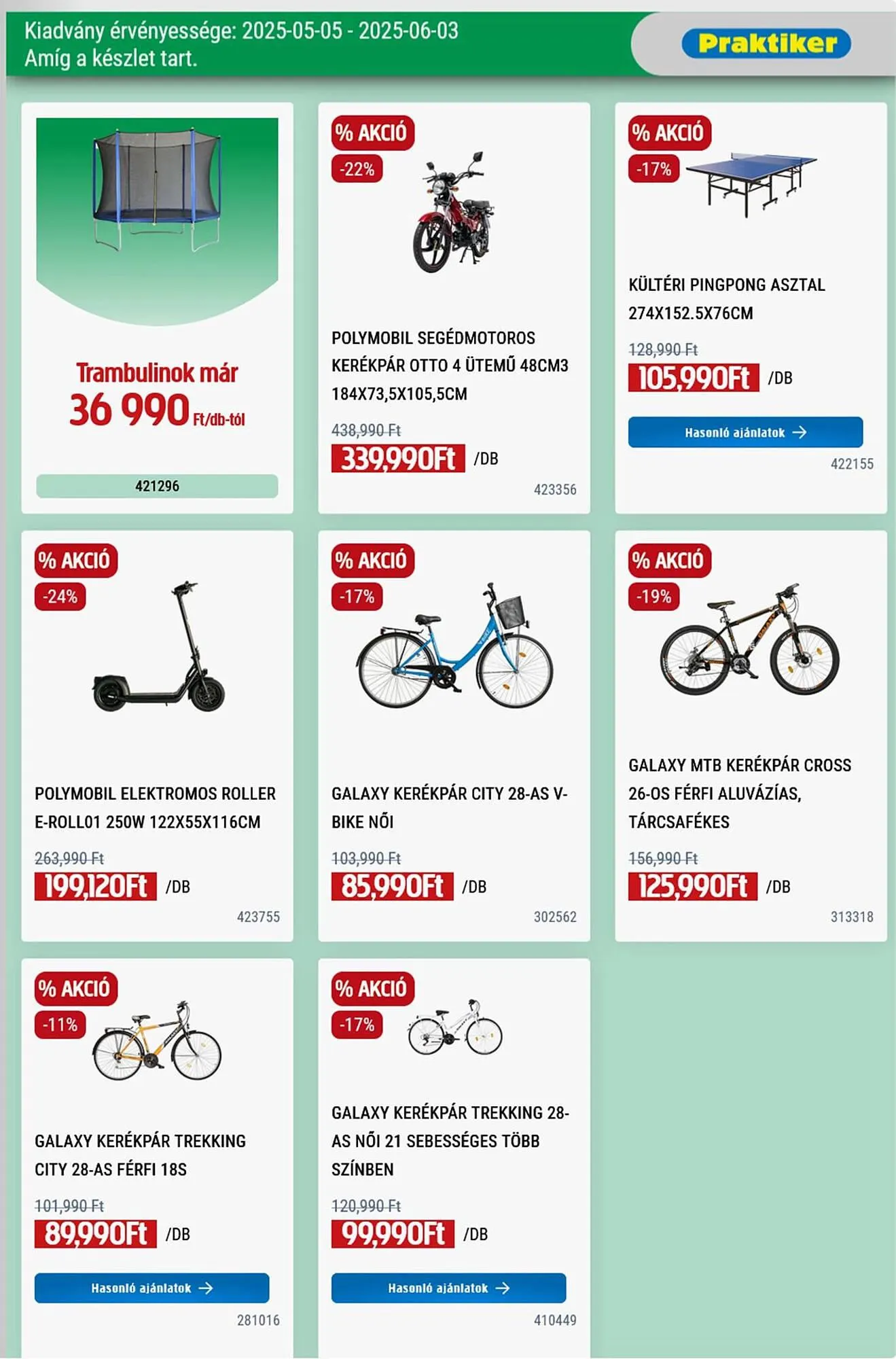 Katalógus Praktiker akciós újság május 5.-tól június 3.-ig 2025. - Oldal 27