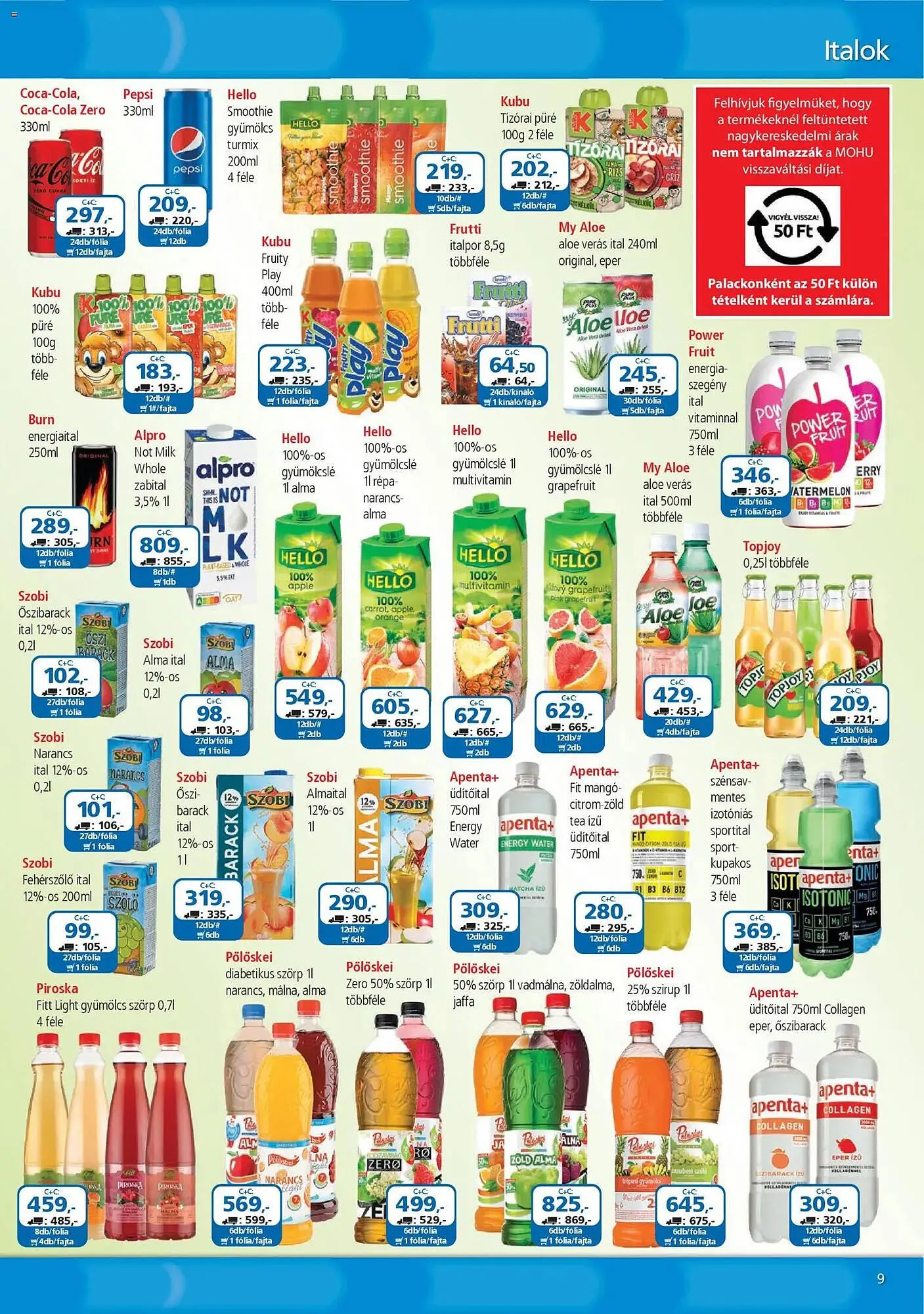 Katalógus ÁRKLUB akciós újság április 1.-tól április 30.-ig 2026. - Oldal 9