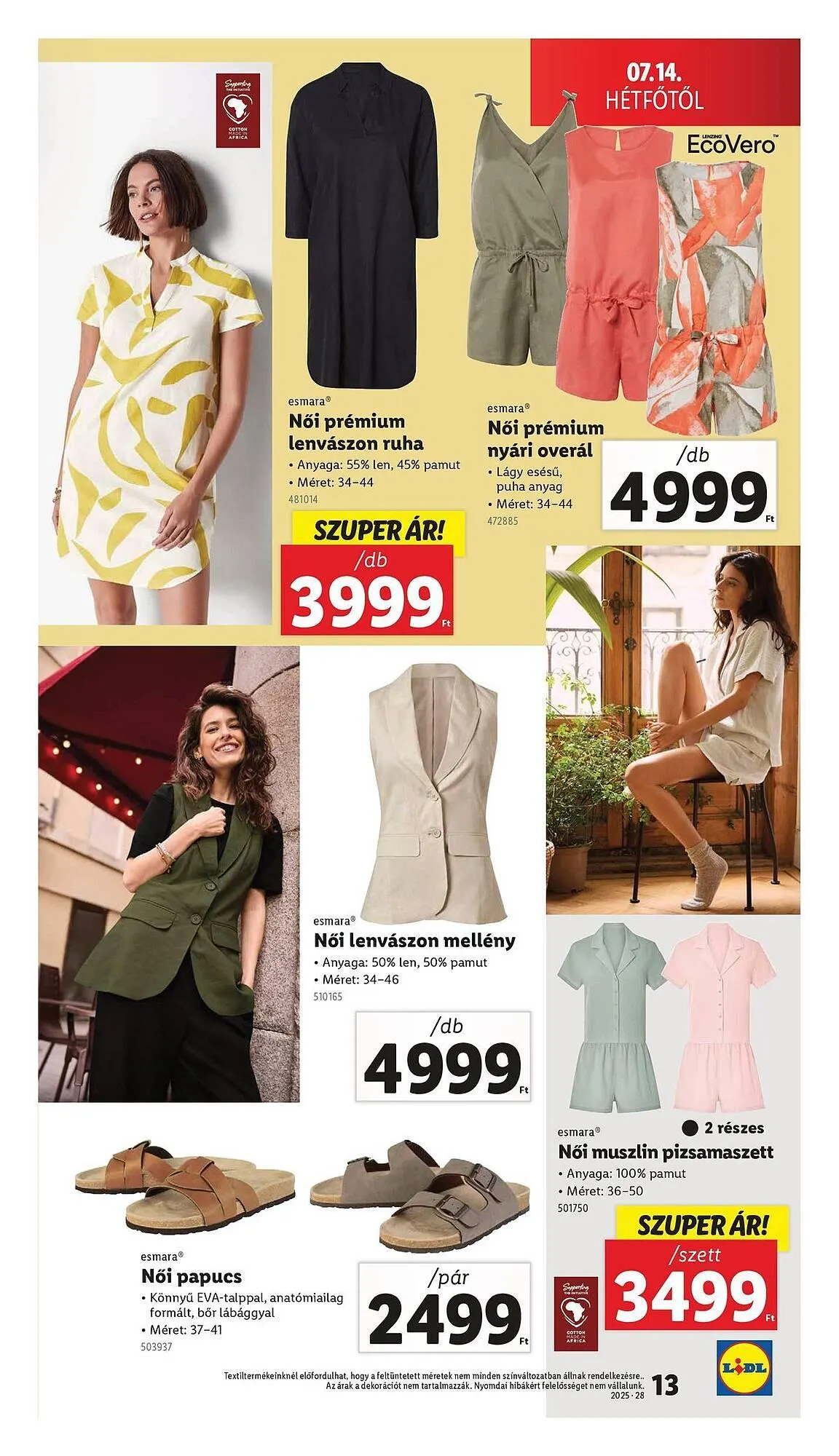 Katalógus Lidl akciós újság július 10.-tól július 16.-ig 2025. - Oldal 13