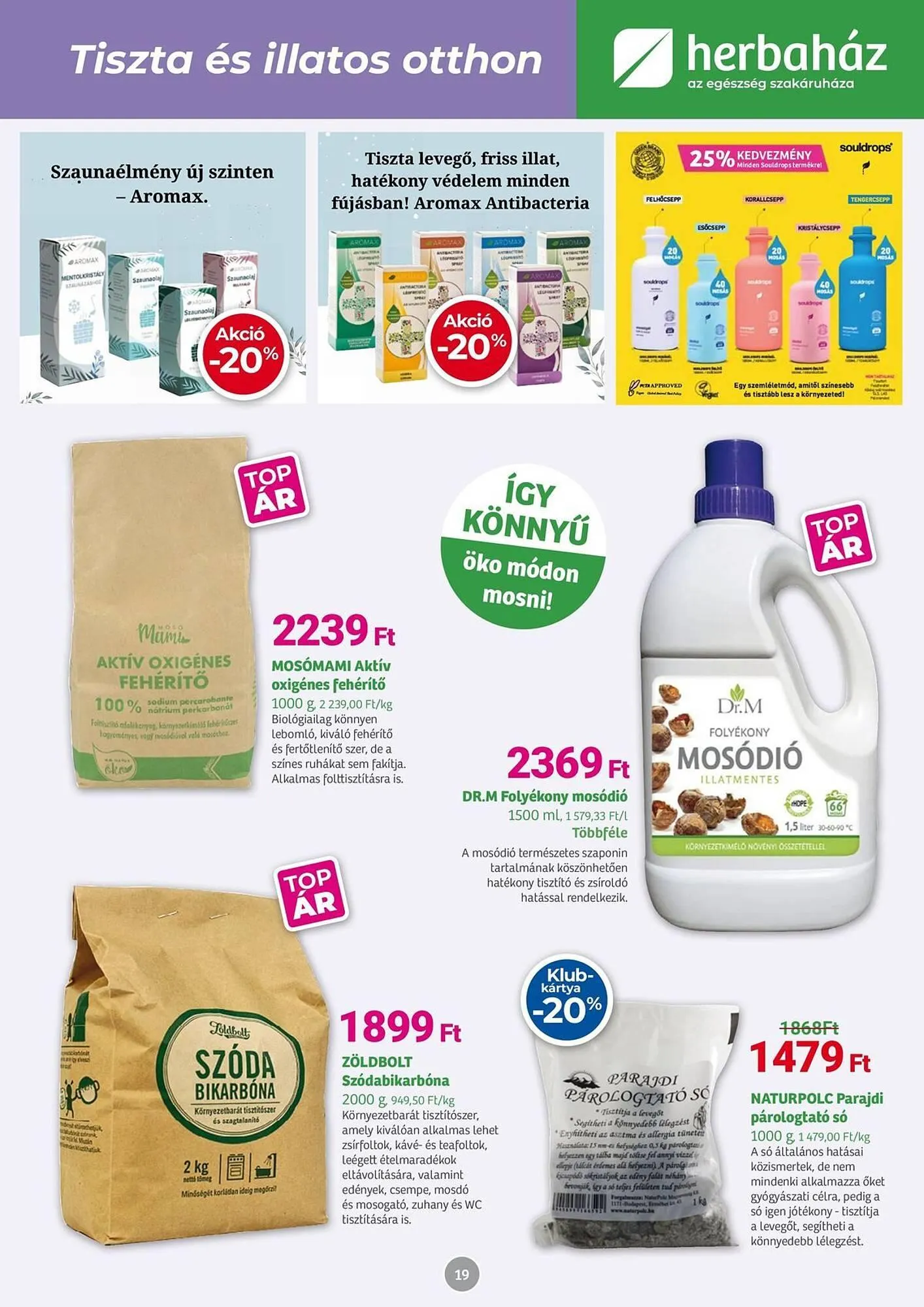 Katalógus Herbaház akciós újság január 5.-tól február 1.-ig 2026. - Oldal 19