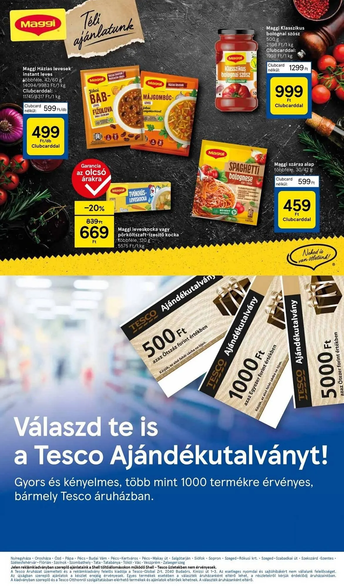 Katalógus Tesco akciós újság január 16.-tól január 22.-ig 2025. - Oldal 21