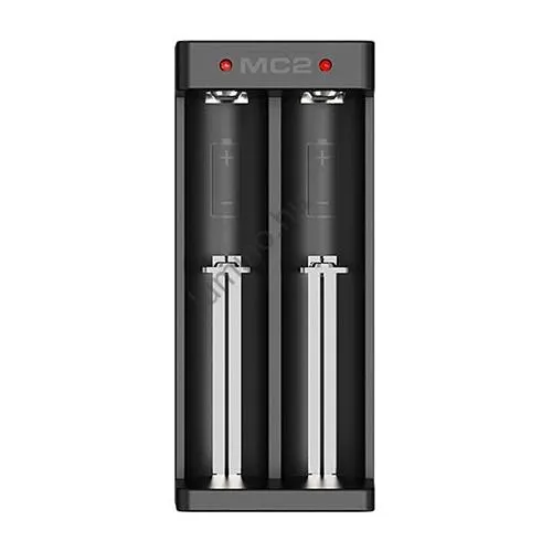 XTAR MC2 kétcsatornás Li-ion akkumulátor töltő 2db akkuhoz