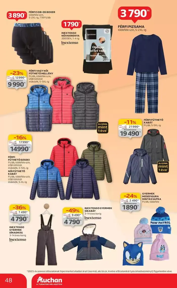 Katalógus Catalog Auchan október 28.-tól november 6.-ig 2024. - Oldal 48