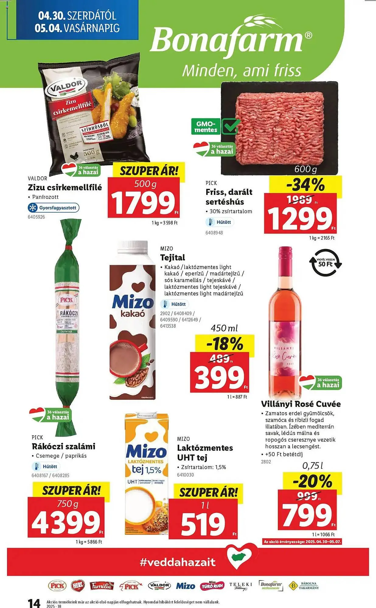 Katalógus Lidl akciós újság április 30.-tól május 7.-ig 2025. - Oldal 14