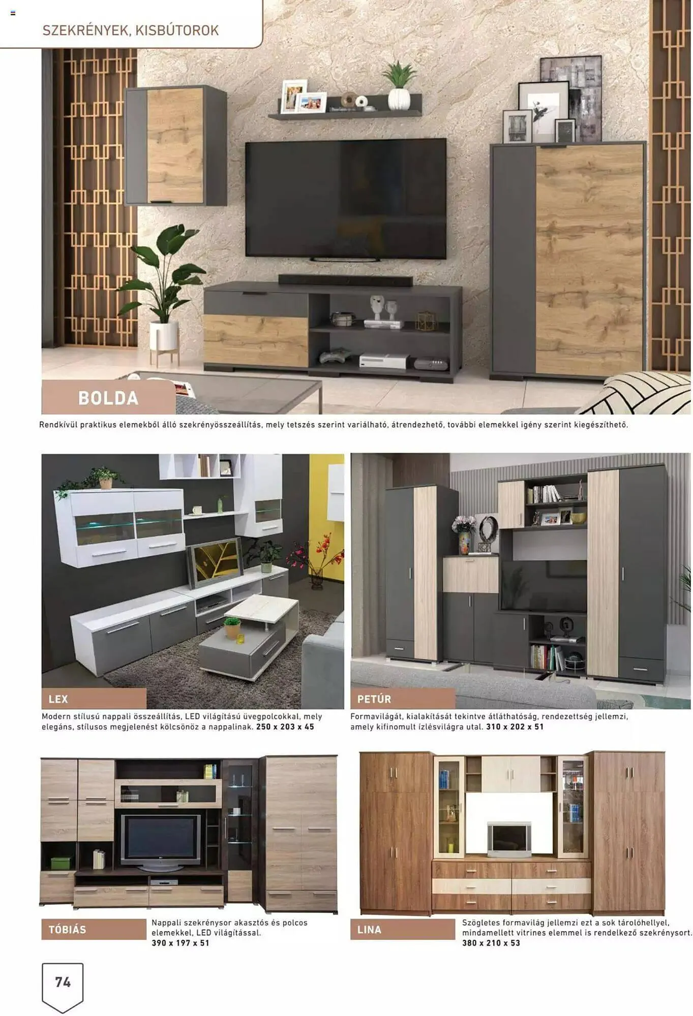 Katalógus RS Bútor akciós újság október 30.-tól december 31.-ig 2024. - Oldal 76