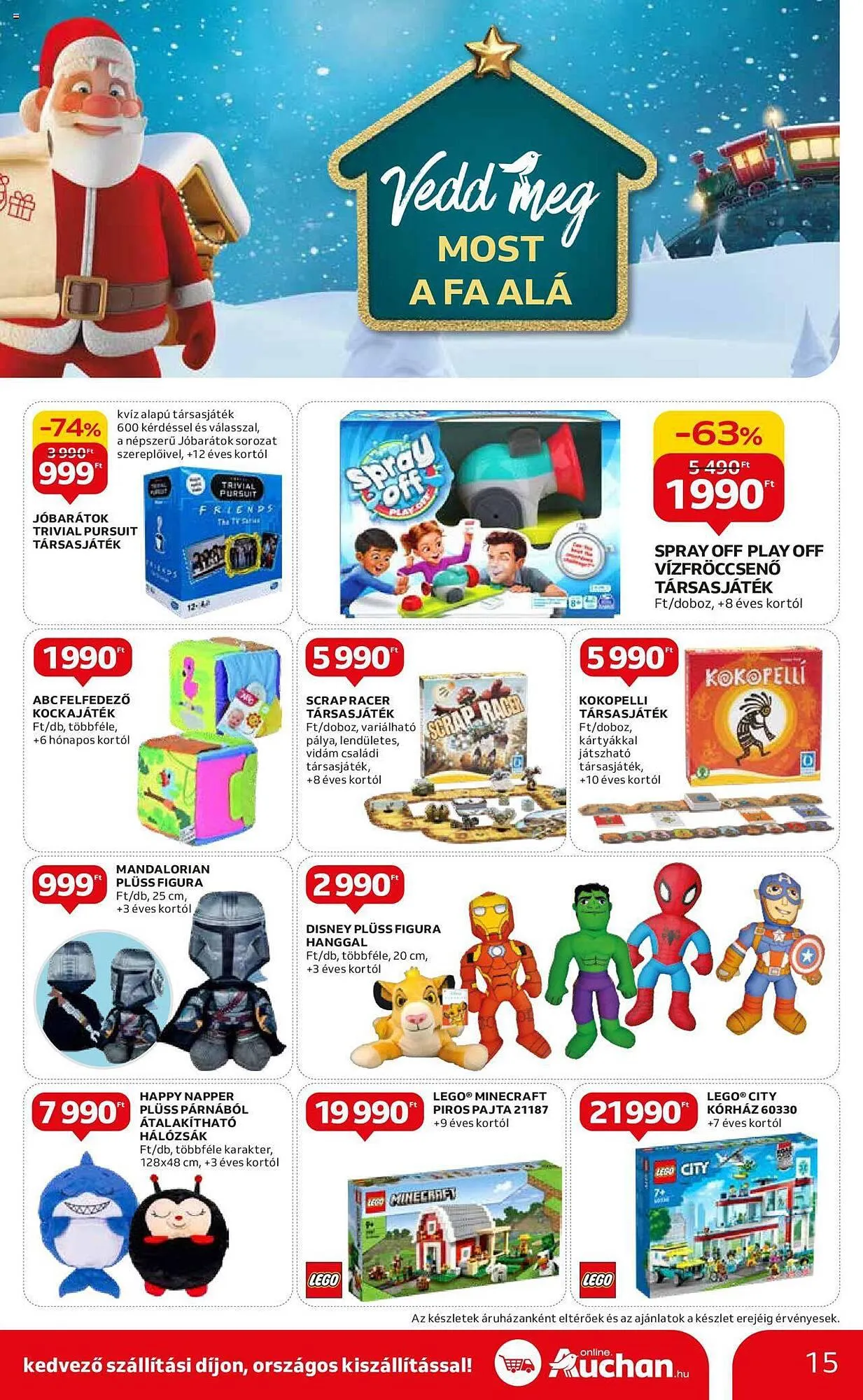 Katalógus Auchan akciós újság szeptember 28.-tól október 11.-ig 2023. - Oldal 15