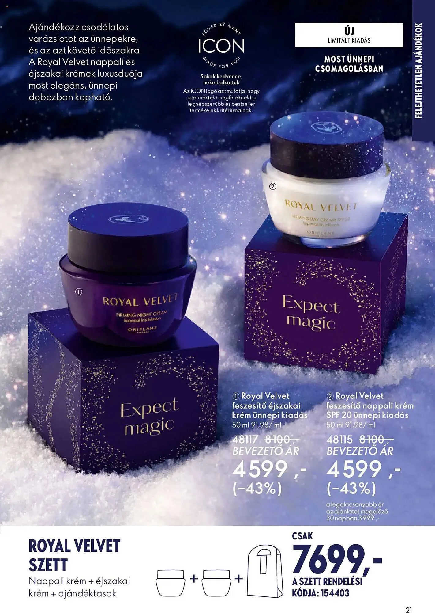 Katalógus Oriflame katalógus december 3.-tól december 23.-ig 2025. - Oldal 21