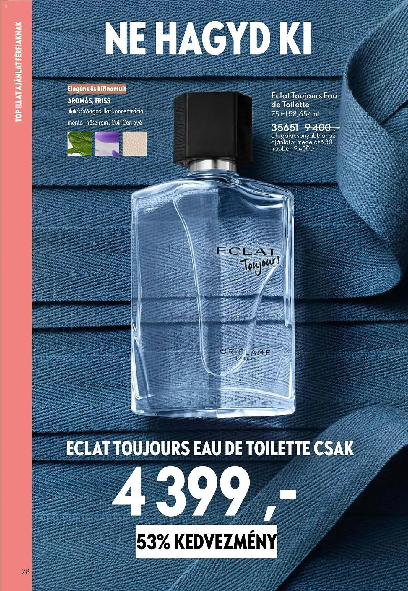 Katalógus Oriflame katalógus március 25.-tól április 14.-ig 2026. - Oldal 78