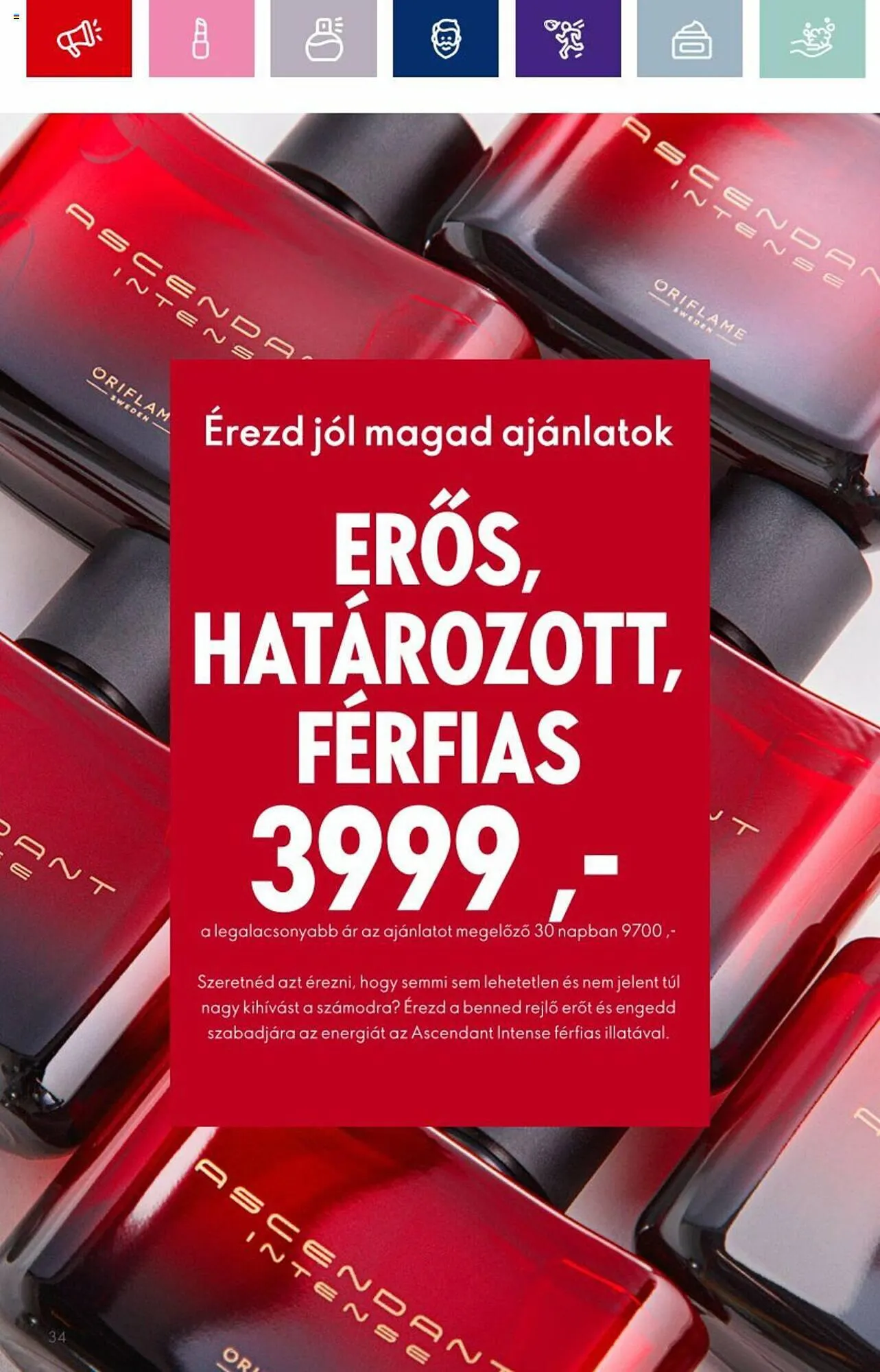 Katalógus Oriflame akciós újság augusztus 30.-tól szeptember 19.-ig 2023. - Oldal 34