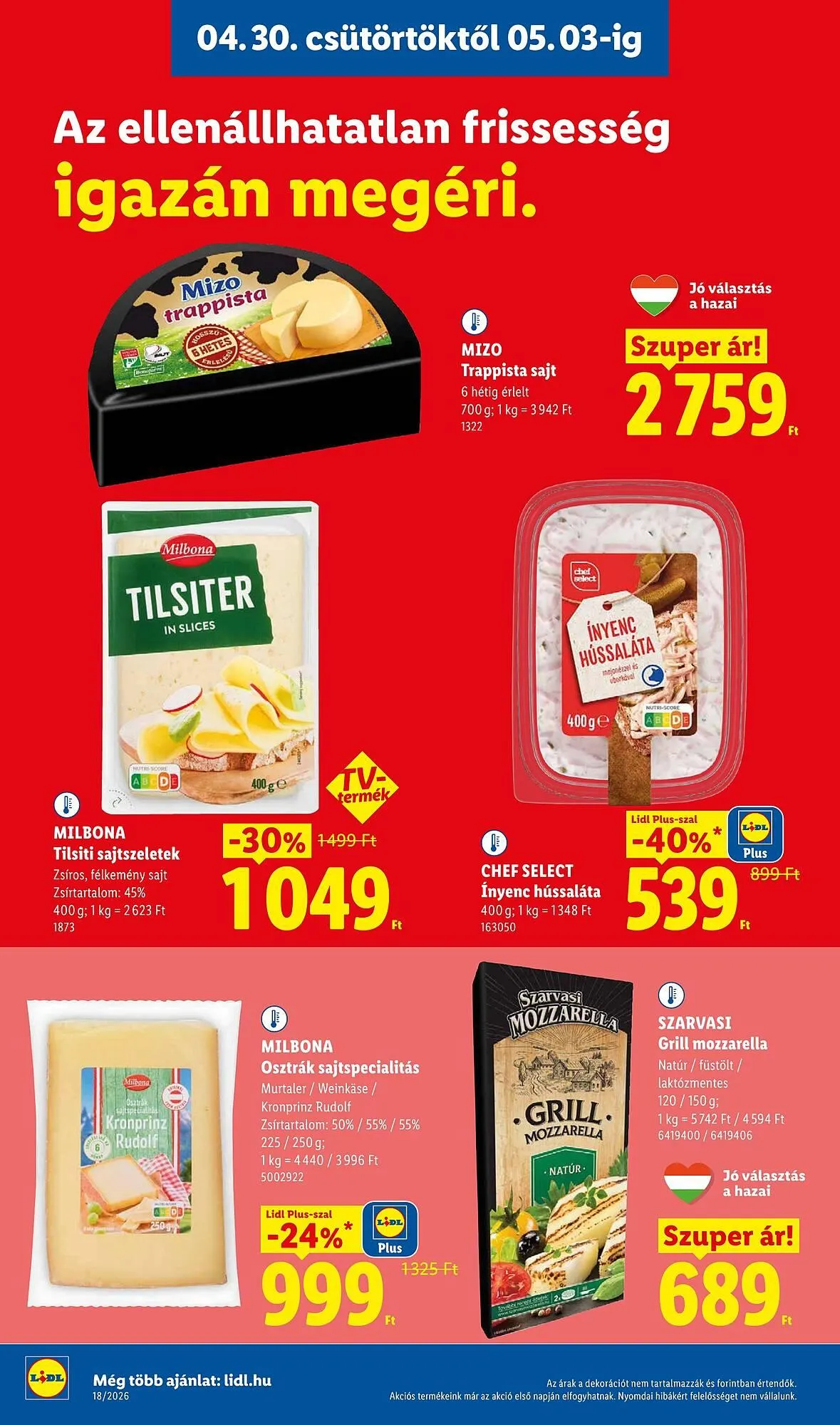 Katalógus Lidl akciós újság április 30.-tól május 6.-ig 2026. - Oldal 8