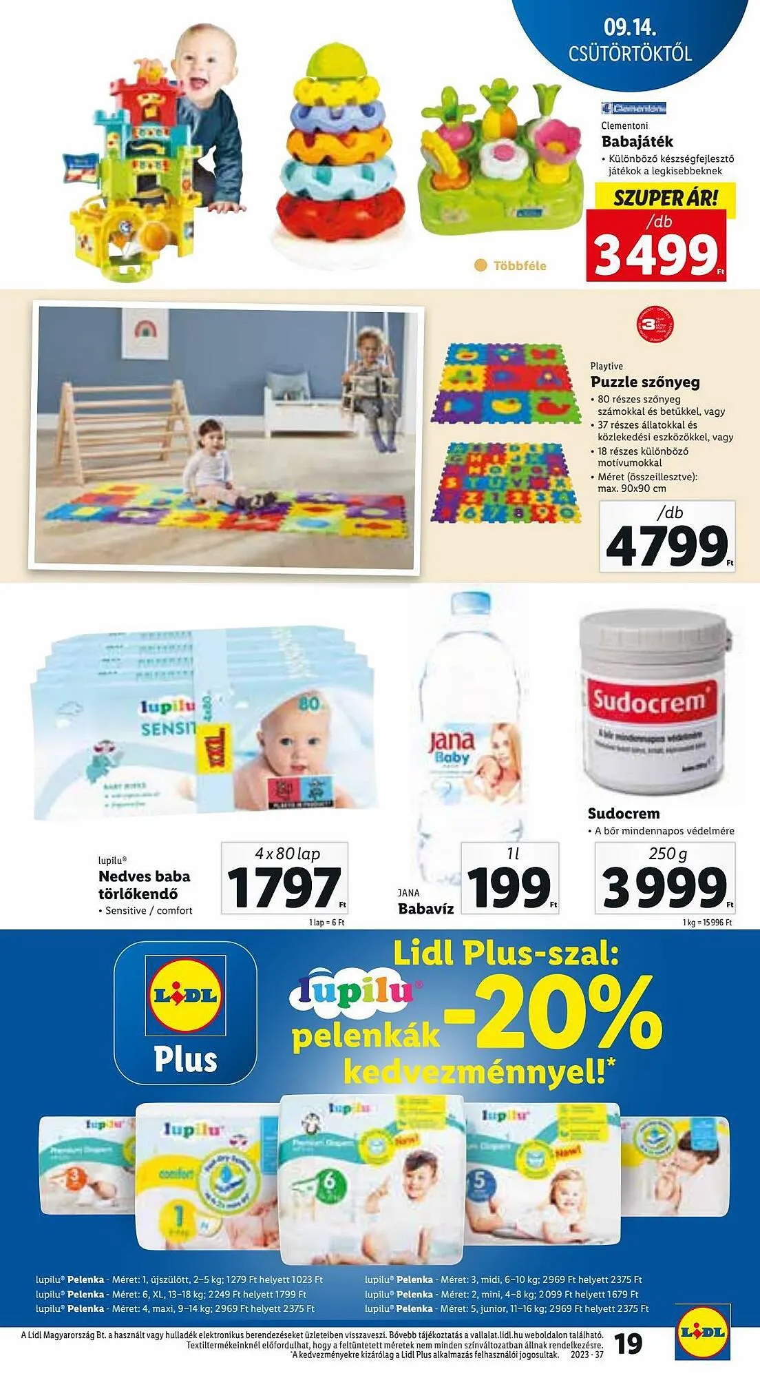 Katalógus Lidl akciós újság szeptember 14.-tól szeptember 20.-ig 2023. - Oldal 19