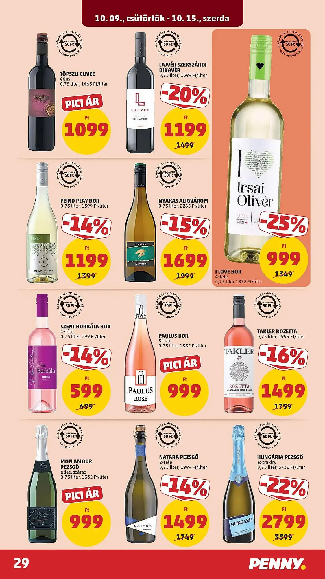 Katalógus PENNY akciós újság október 9.-tól október 15.-ig 2025. - Oldal 29