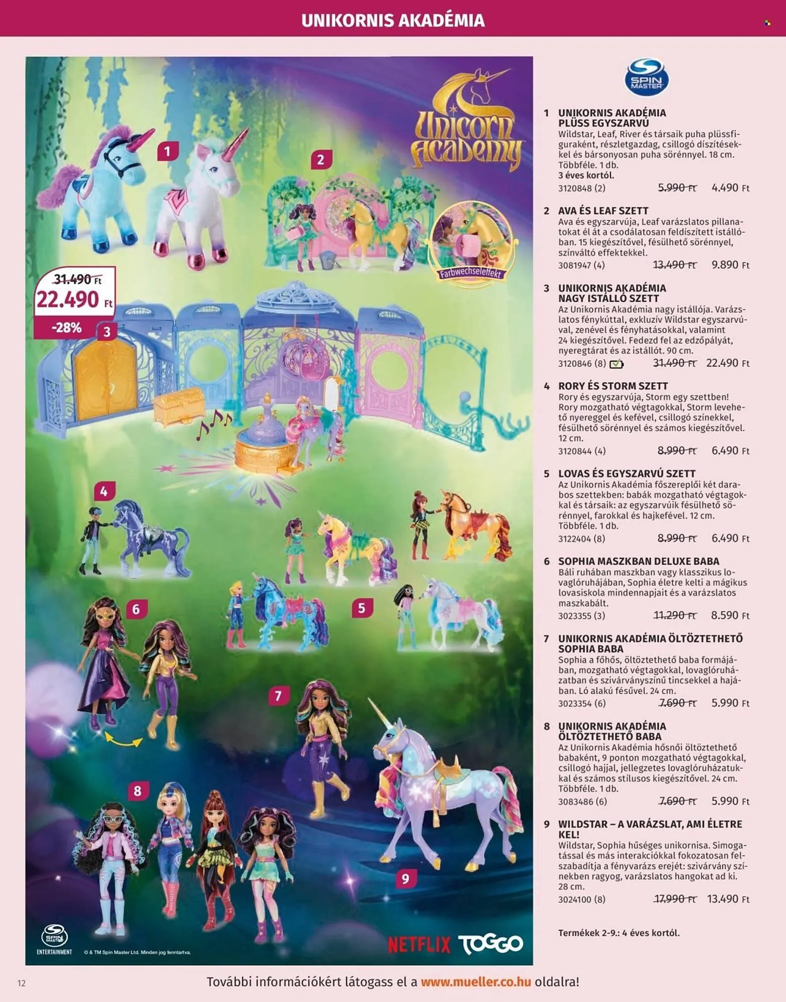 Katalógus Müller akciós újság október 27.-tól december 31.-ig 2025. - Oldal 12