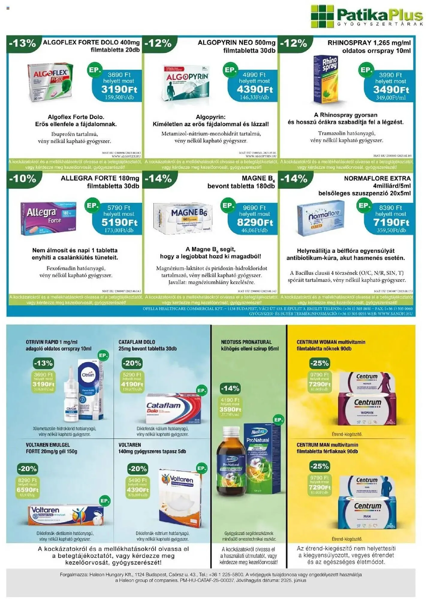 Katalógus PatikaPlus akciós újság július 1.-tól július 31.-ig 2025. - Oldal 3