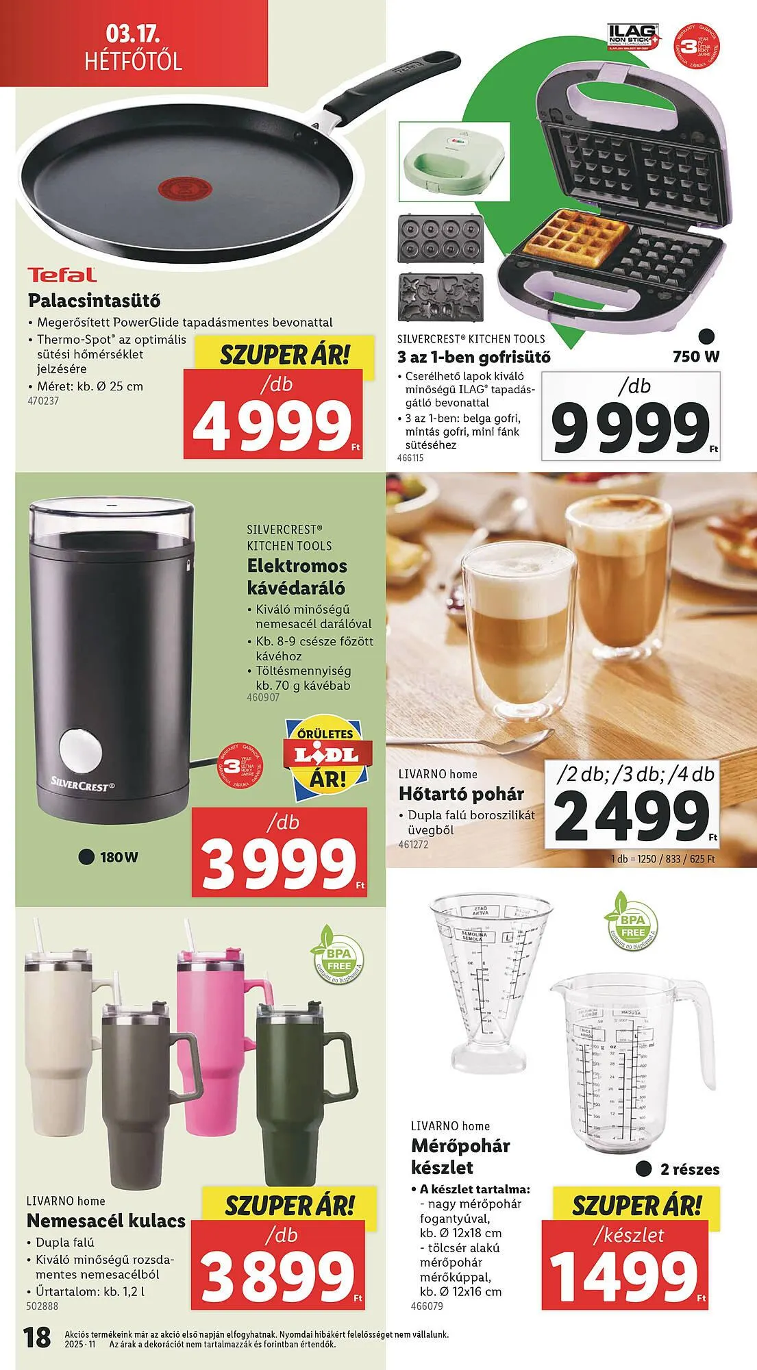 Katalógus Lidl akciós újság március 13.-tól március 19.-ig 2025. - Oldal 18