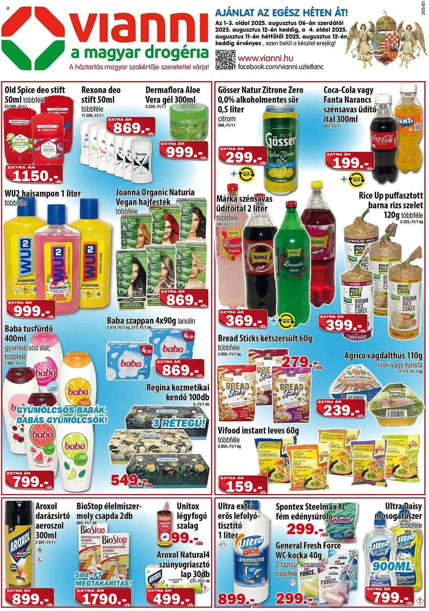 Vianni Drogéria akciós újság - 1
