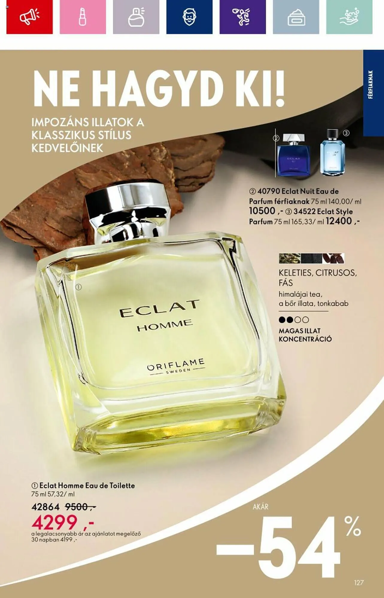 Katalógus Oriflame akciós újság augusztus 30.-tól szeptember 19.-ig 2023. - Oldal 127