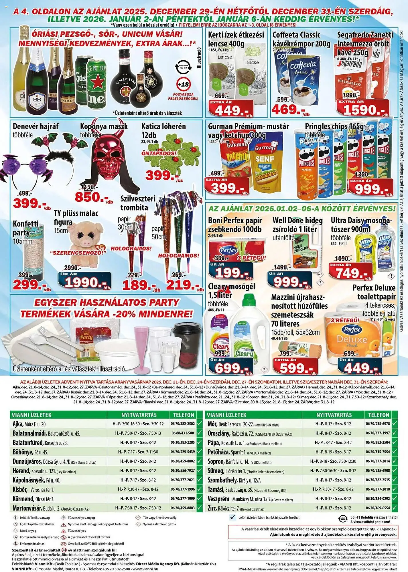 Katalógus Vianni Drogéria akciós újság december 17.-tól január 6.-ig 2026. - Oldal 4