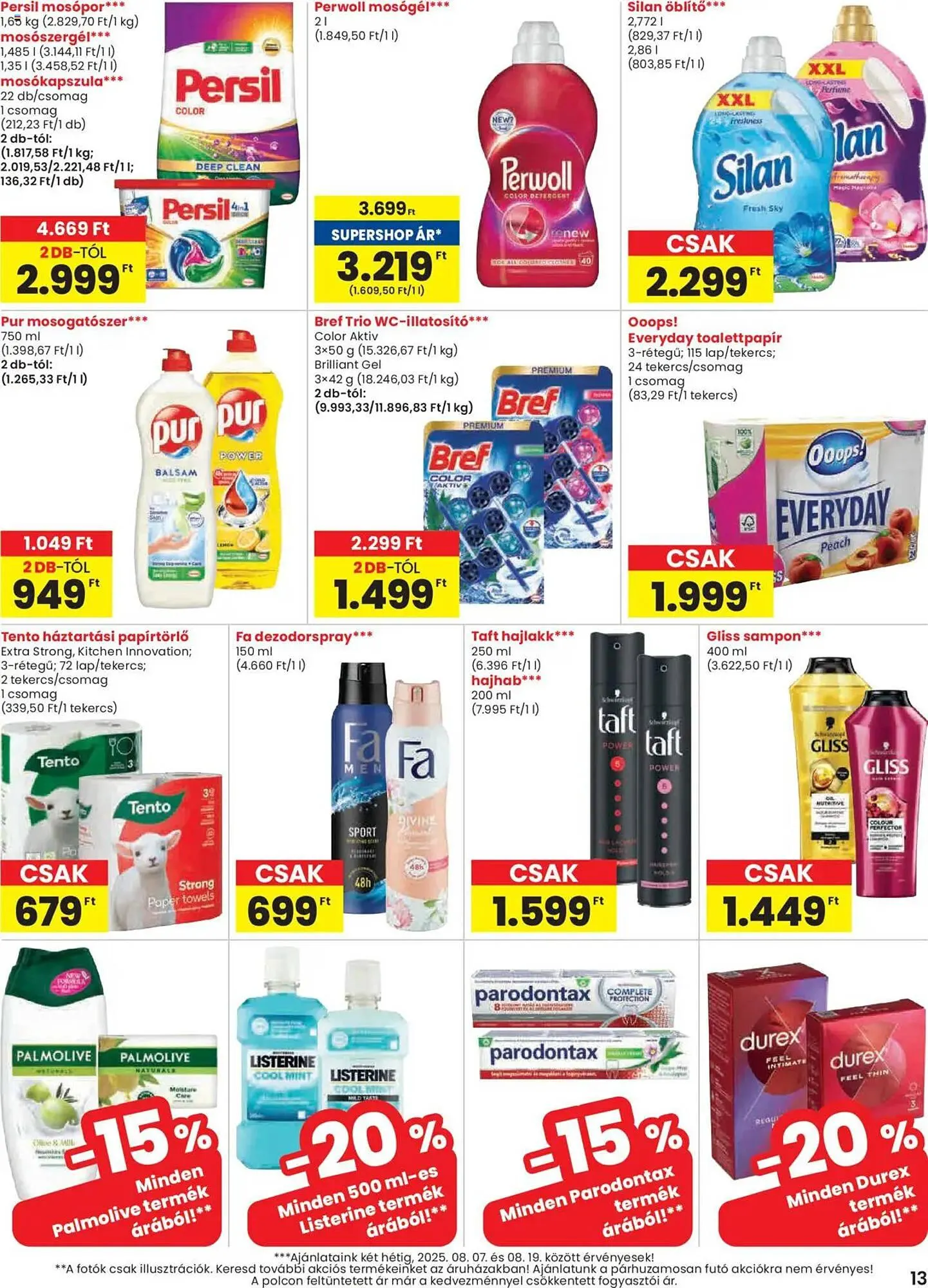Katalógus Spar akciós újság augusztus 7.-tól augusztus 13.-ig 2025. - Oldal 13