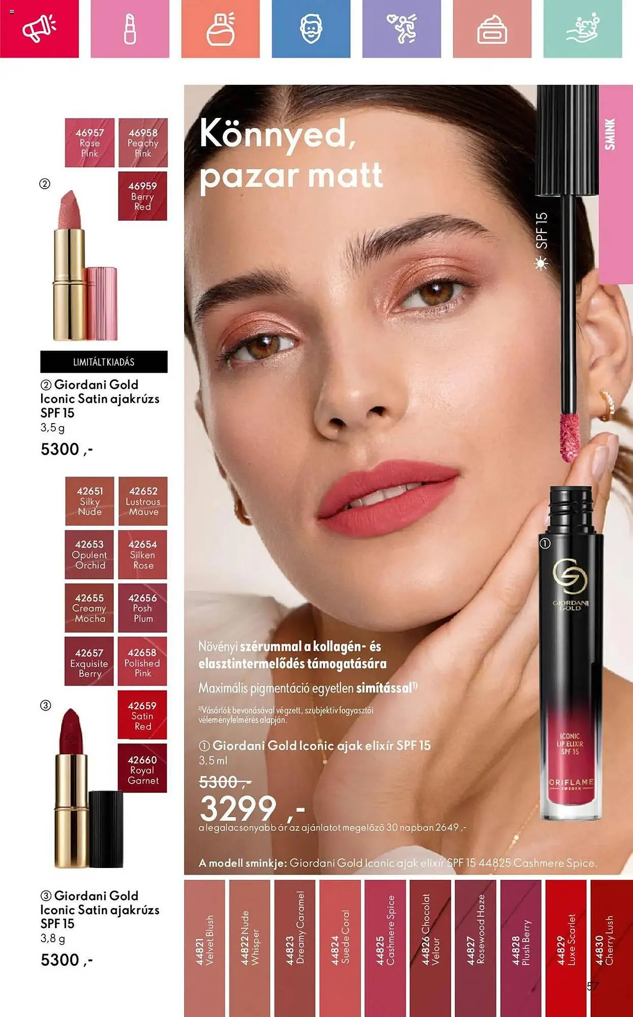 Katalógus Oriflame akciós újság augusztus 17.-tól szeptember 6.-ig 2025. - Oldal 57