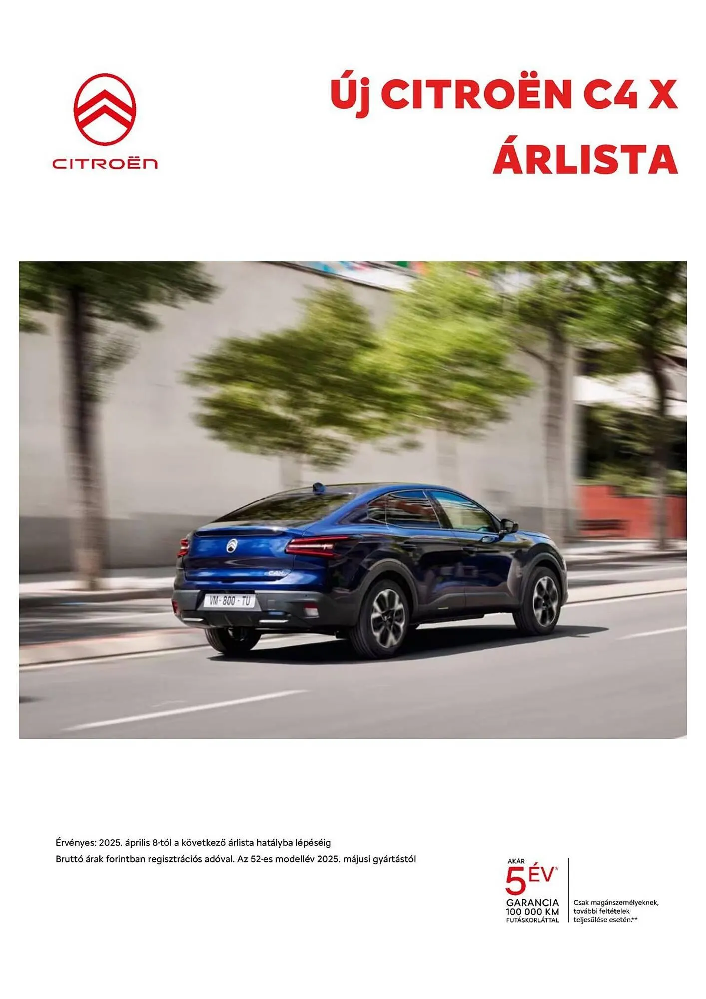 Citroën akciós újság - 1
