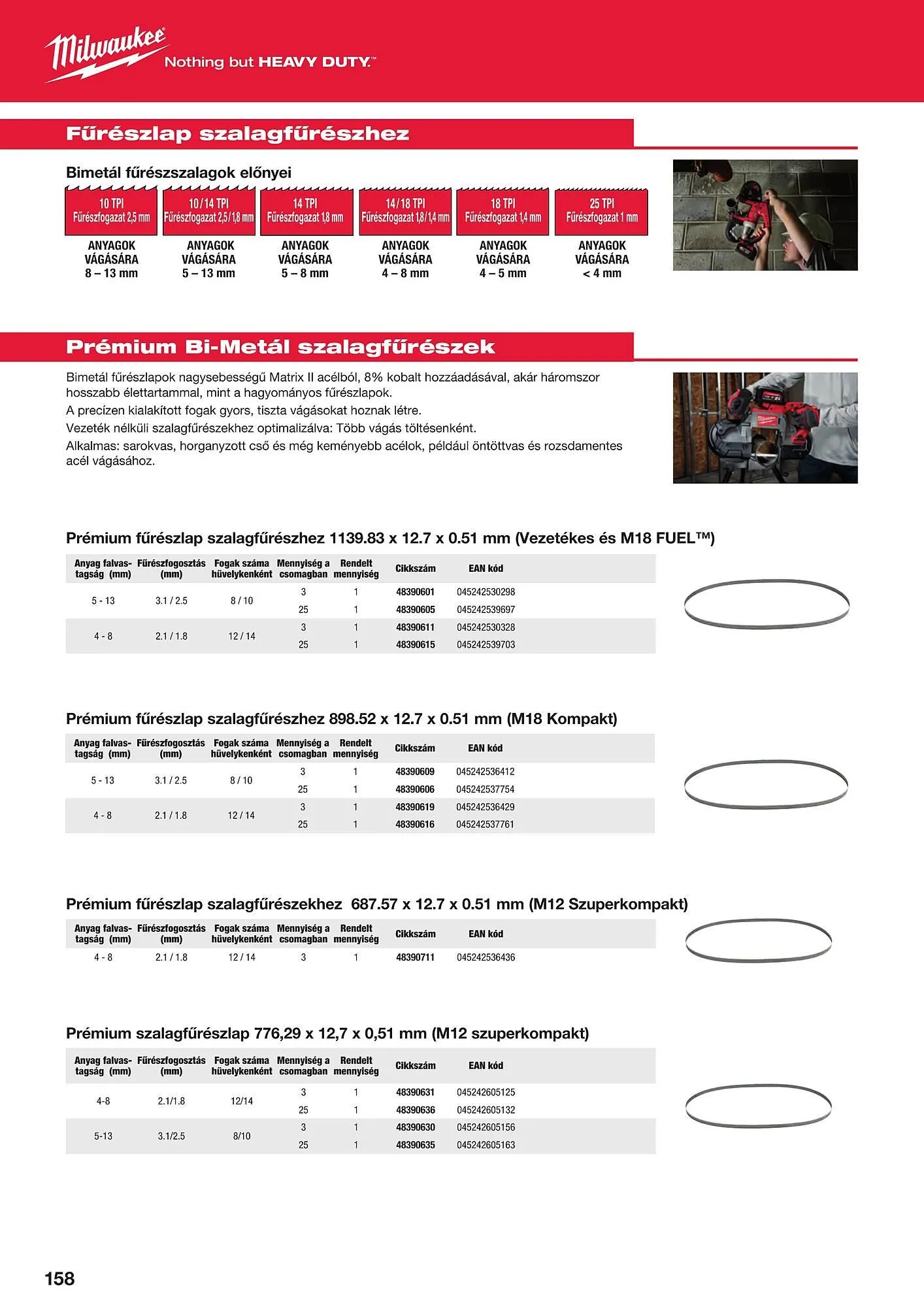 Katalógus Milwaukee akciós újság szeptember 16.-tól december 31.-ig 2025. - Oldal 158