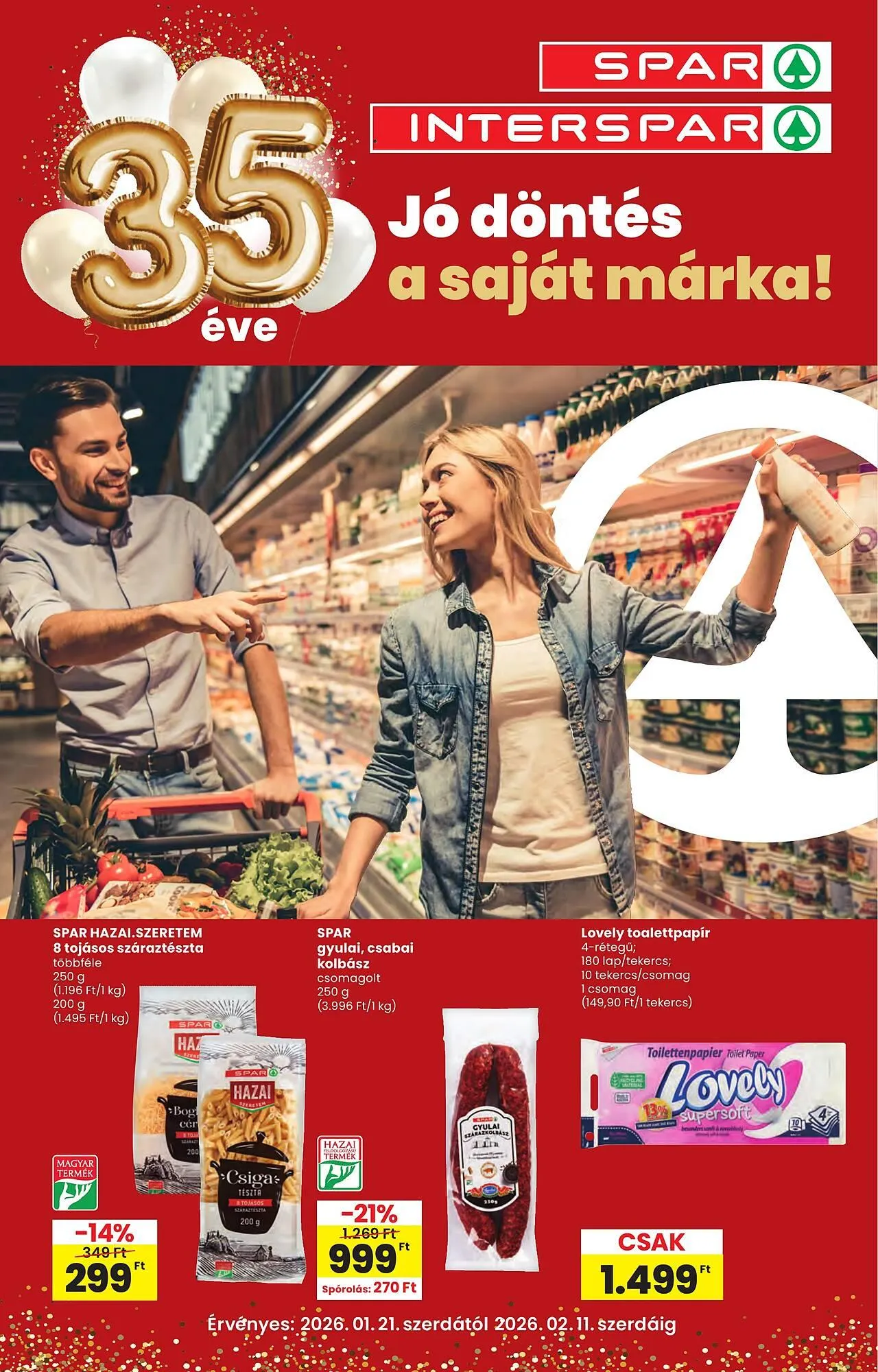 Interspar akciós újság - 1