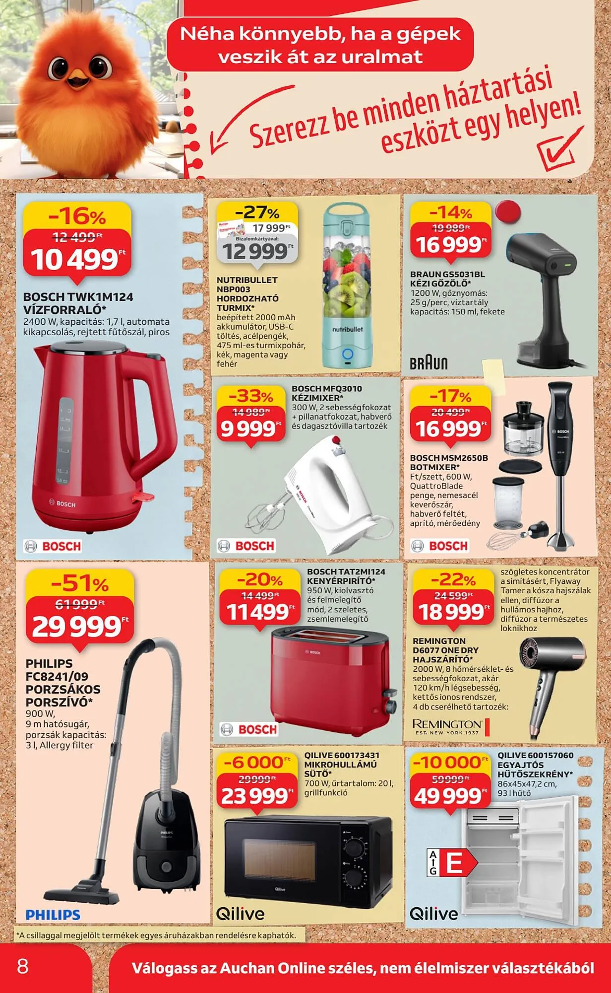 Katalógus Auchan akciós újság augusztus 21.-tól szeptember 10.-ig 2025. - Oldal 8
