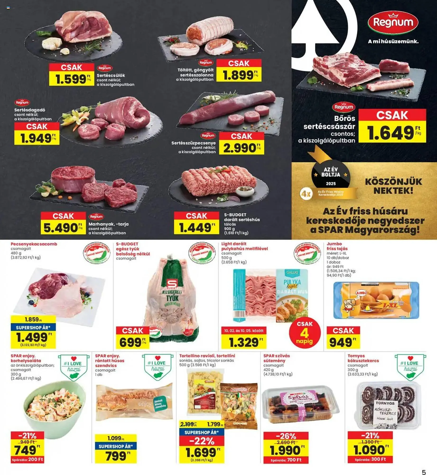 Katalógus Interspar akciós újság október 2.-tól október 8.-ig 2025. - Oldal 5