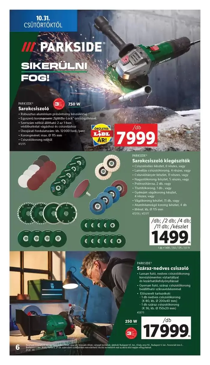 Katalógus Nonfood kínálatunk - 44. hét október 31.-tól november 6.-ig 2024. - Oldal 6