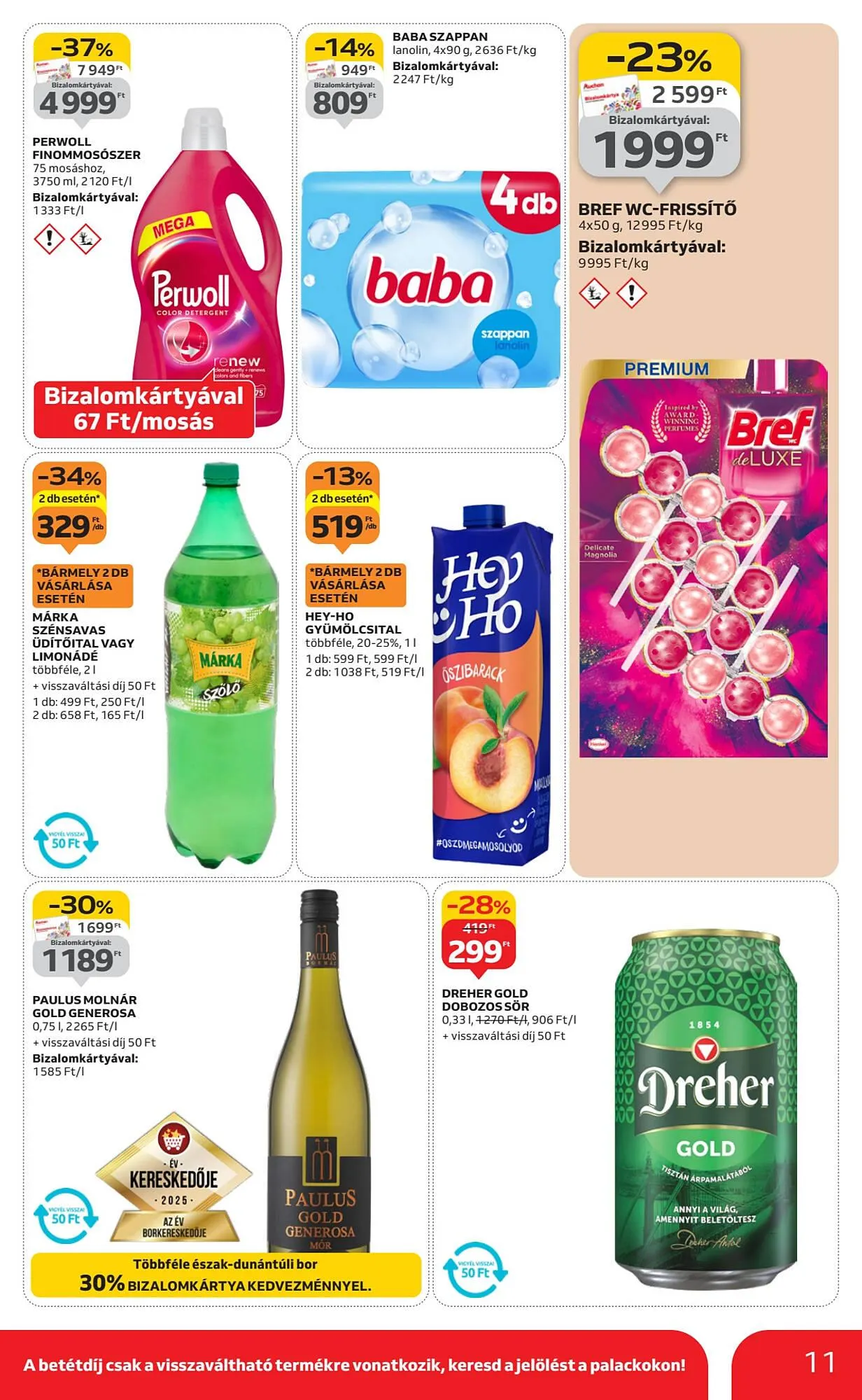 Katalógus Auchan akciós újság január 15.-tól január 21.-ig 2026. - Oldal 11