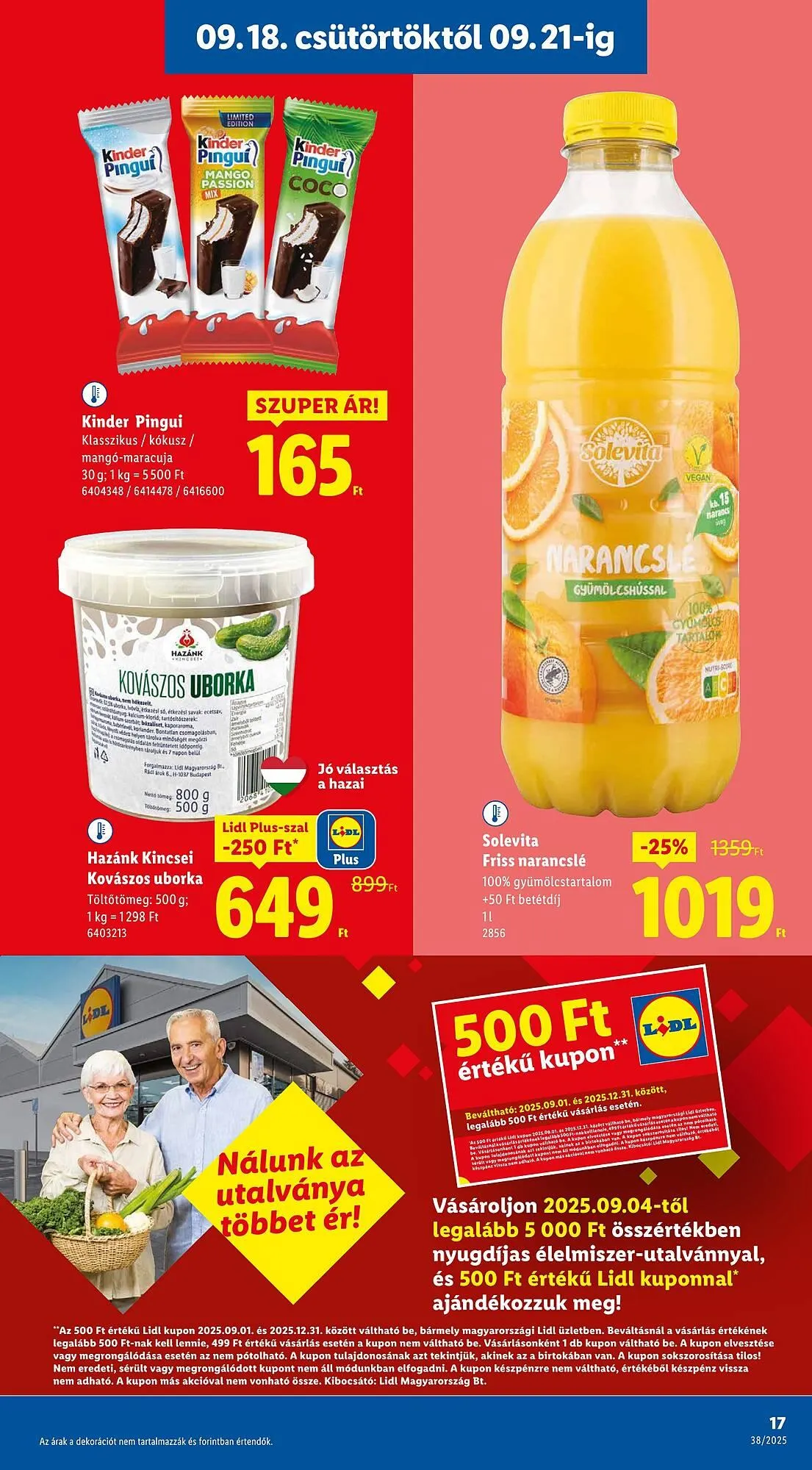 Katalógus Lidl akciós újság szeptember 11.-tól december 31.-ig 2025. - Oldal 17