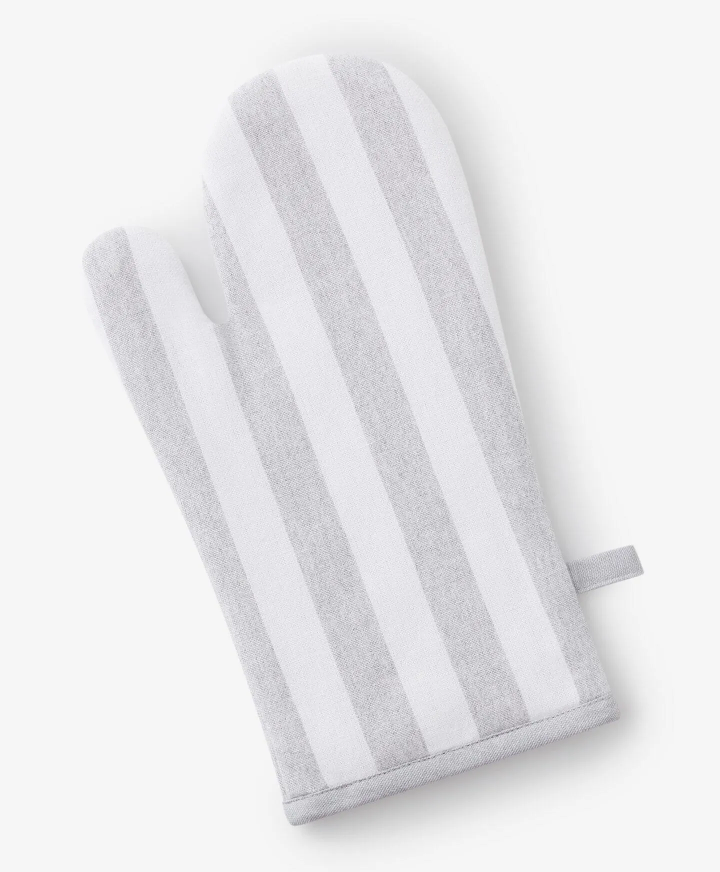 sütőkesztyű csíkos mintával