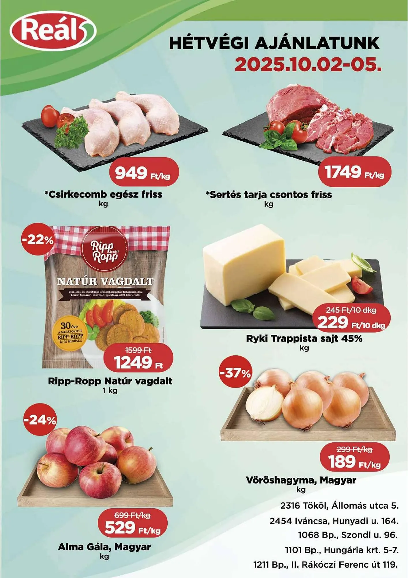 Real akciós újság - 1