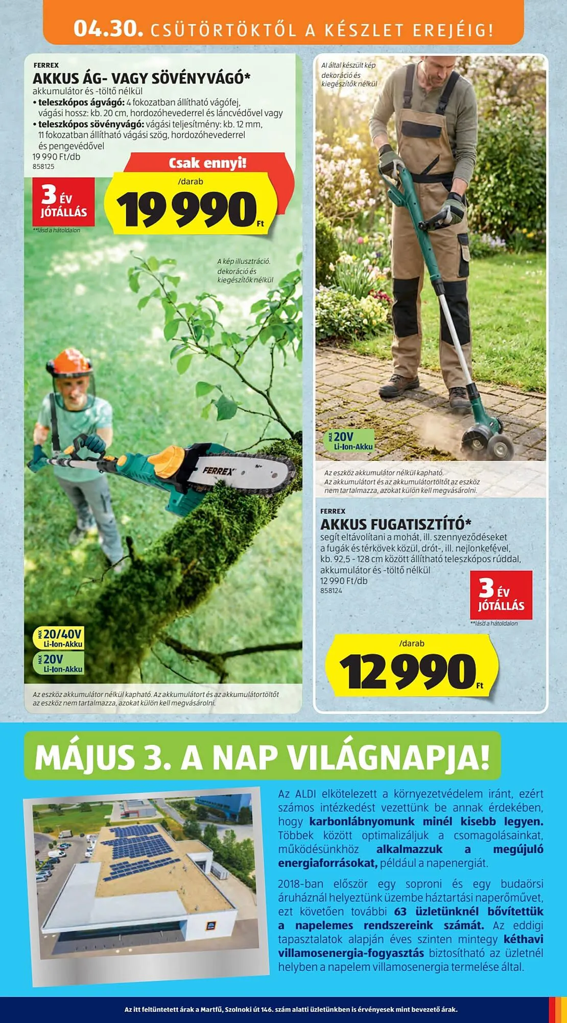 Katalógus ALDI akciós újság április 30.-tól május 6.-ig 2026. - Oldal 29