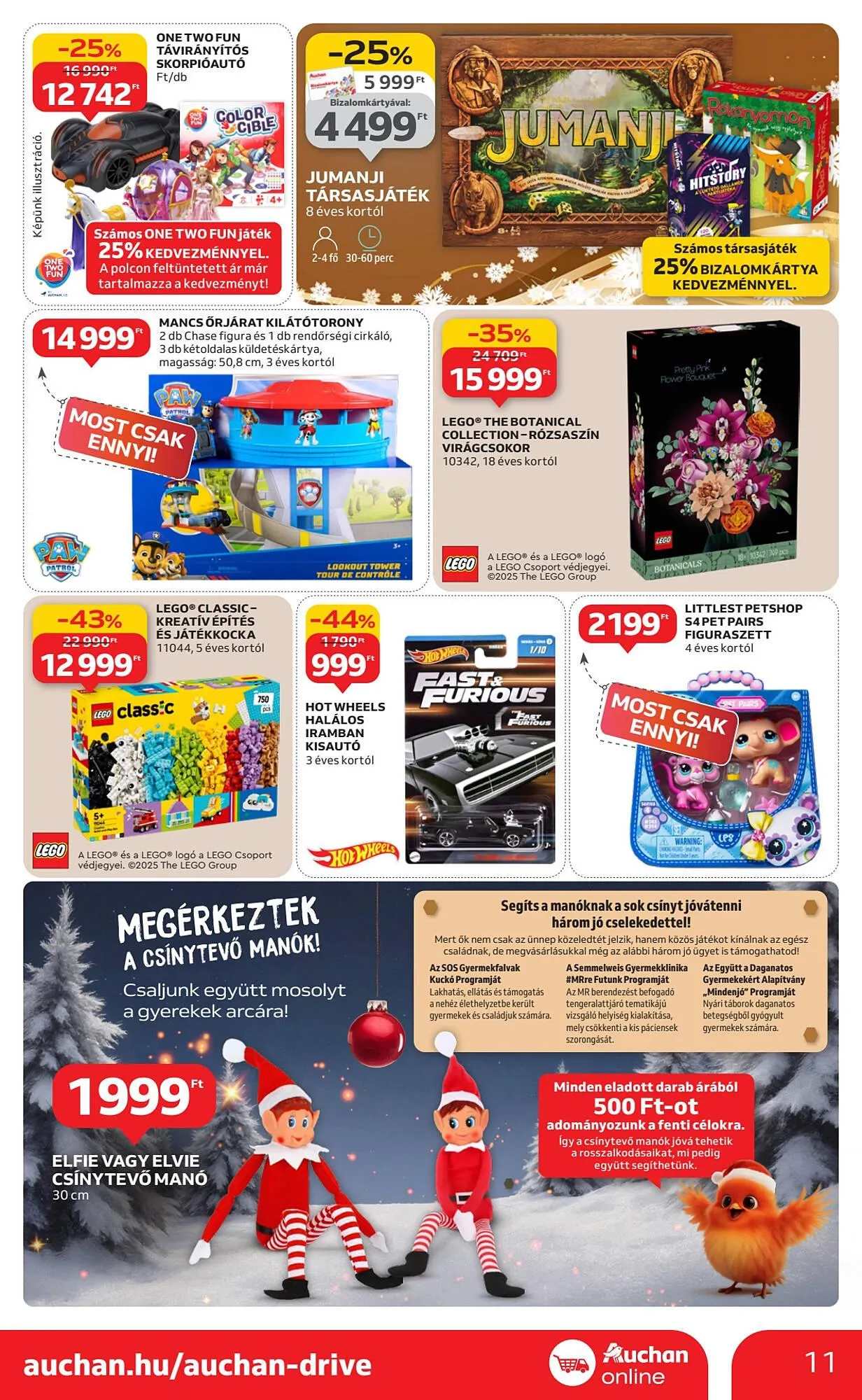 Katalógus Auchan akciós újság december 18.-tól december 24.-ig 2025. - Oldal 11