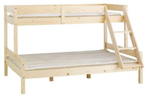 Emeletes ágy VESTERVIG 90/140x200 natúr